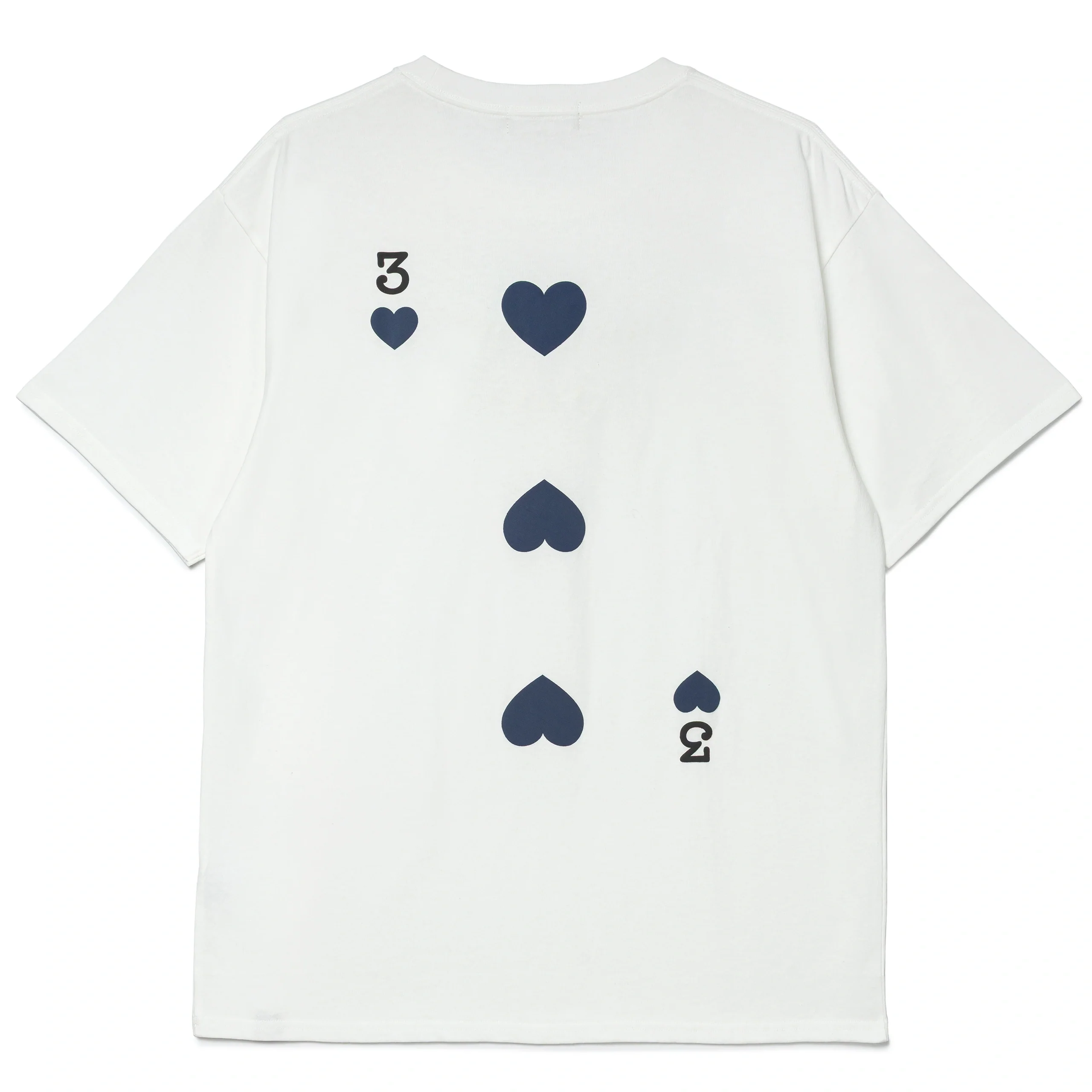 Playing Cards Tee | White