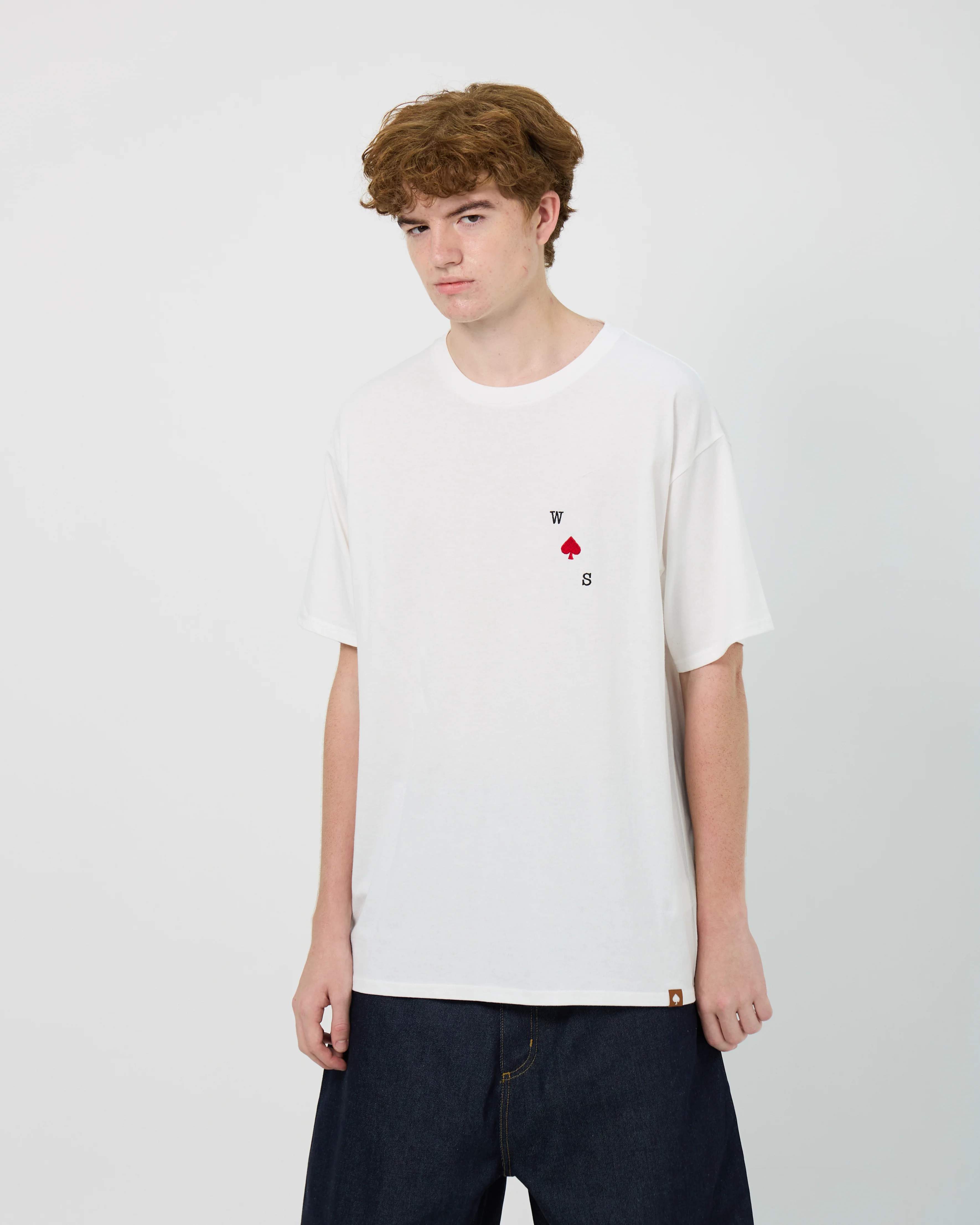 Playing Cards Tee | White - Image 4