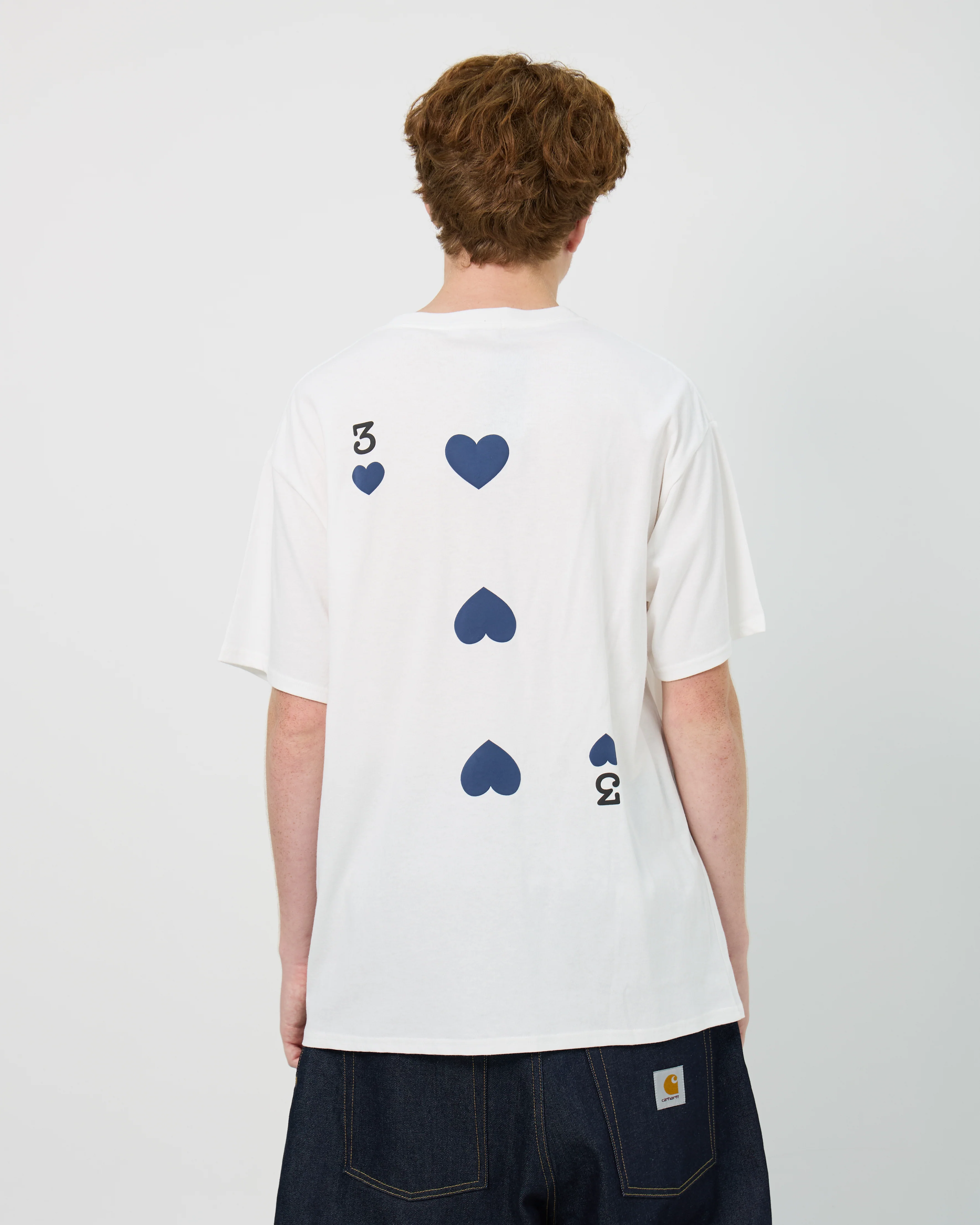 Playing Cards Tee | White - Image 5