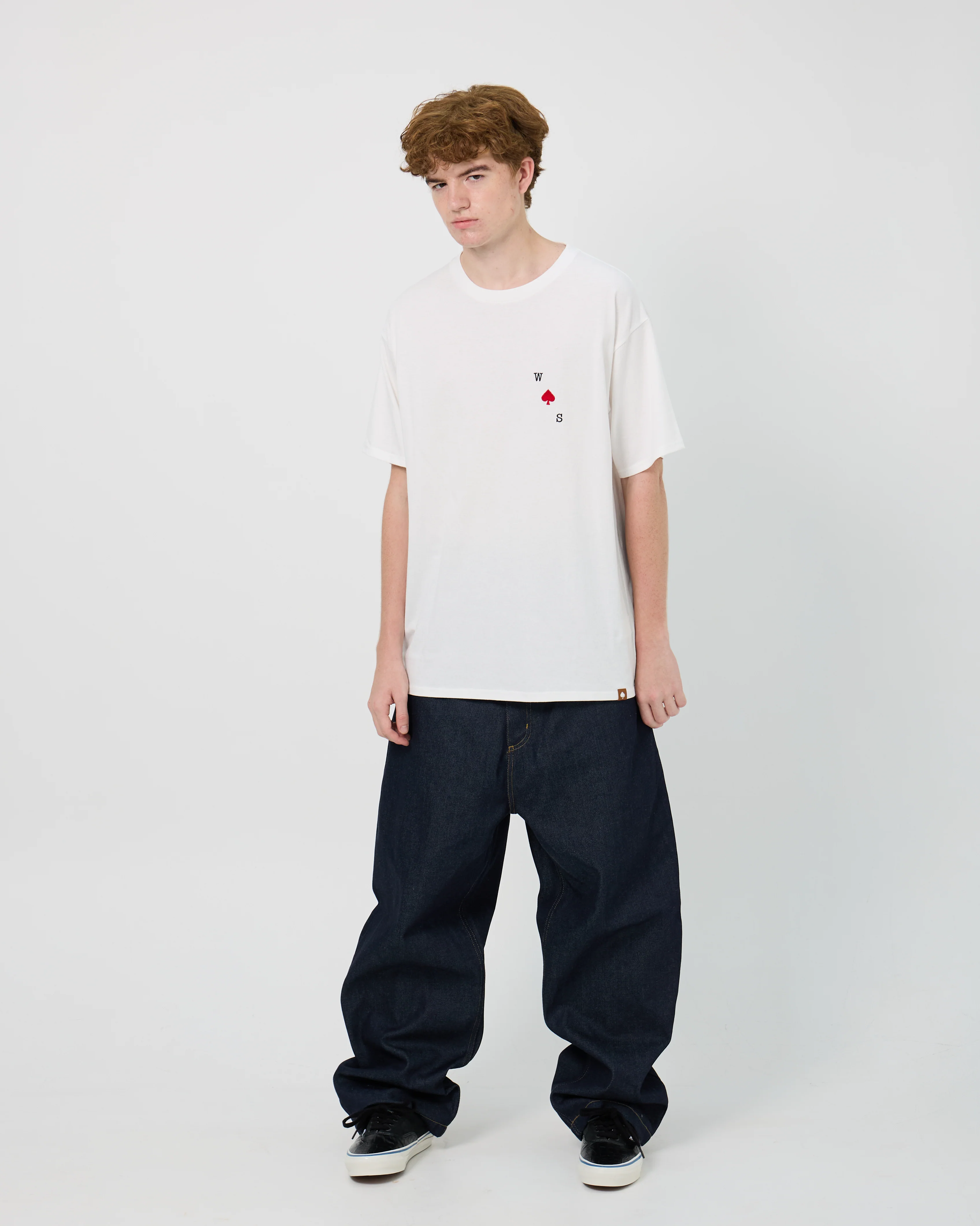 Playing Cards Tee | White - Image 6