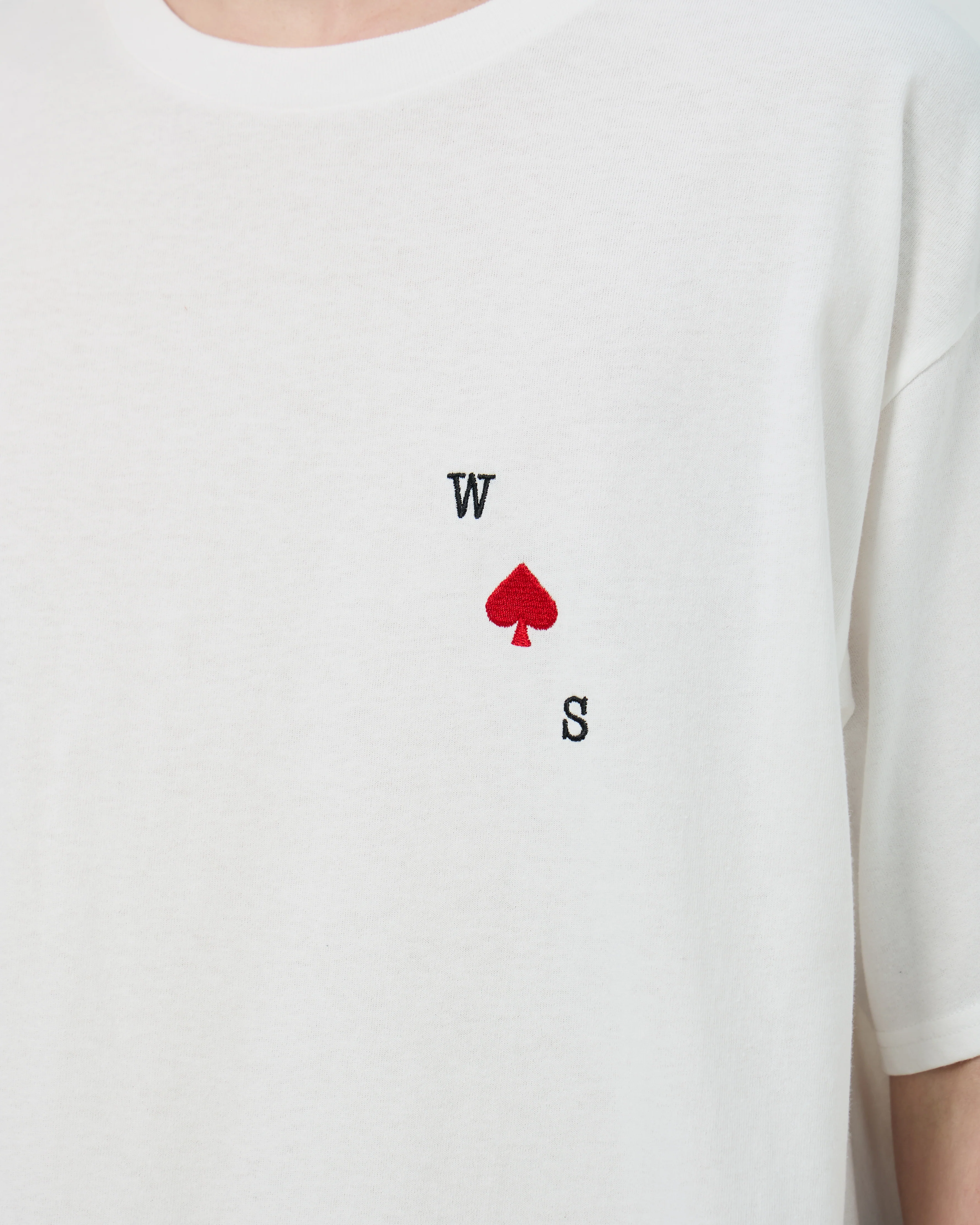 Playing Cards Tee | White - Image 7