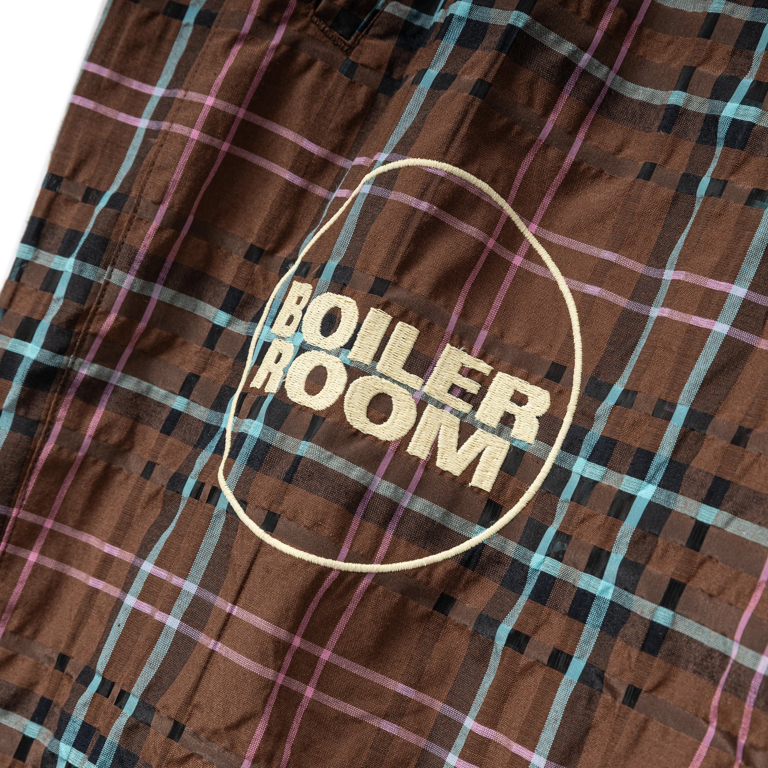 Pleasures x Boiler Room Practice Track Pants | Brown - Image 3