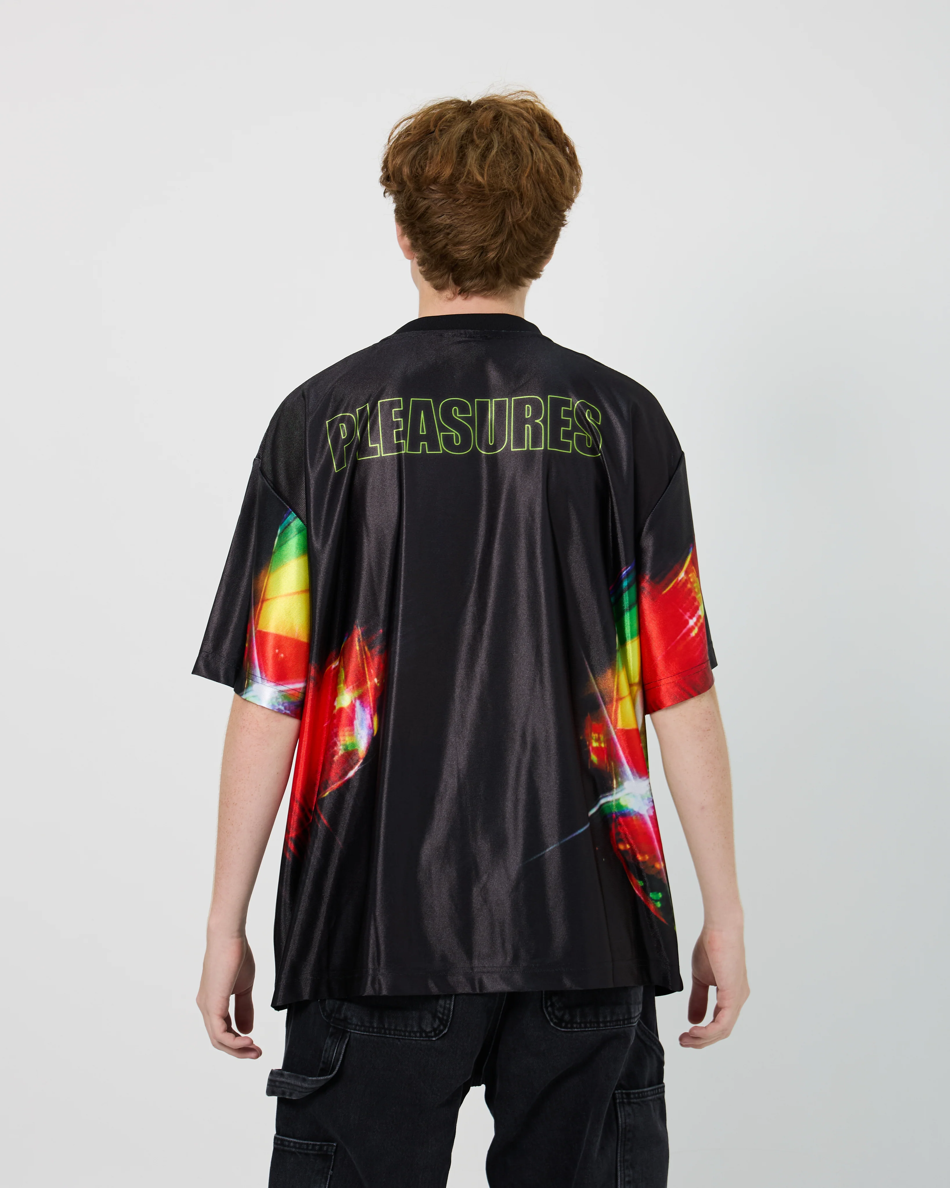 Pleasures x Daft Punk Daft Club Sport Shirt | Black - Image 5