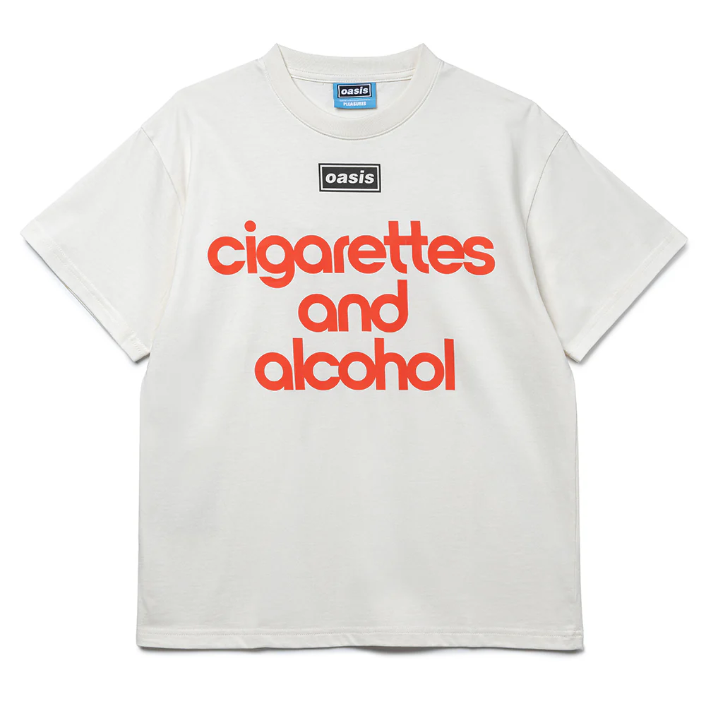 Pleasures x Oasis Nordique Tee | Vintage White