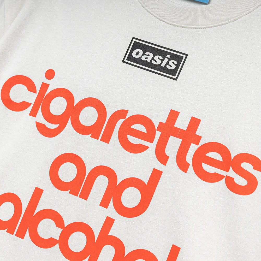 Pleasures x Oasis Nordique Tee | Vintage White - Image 3