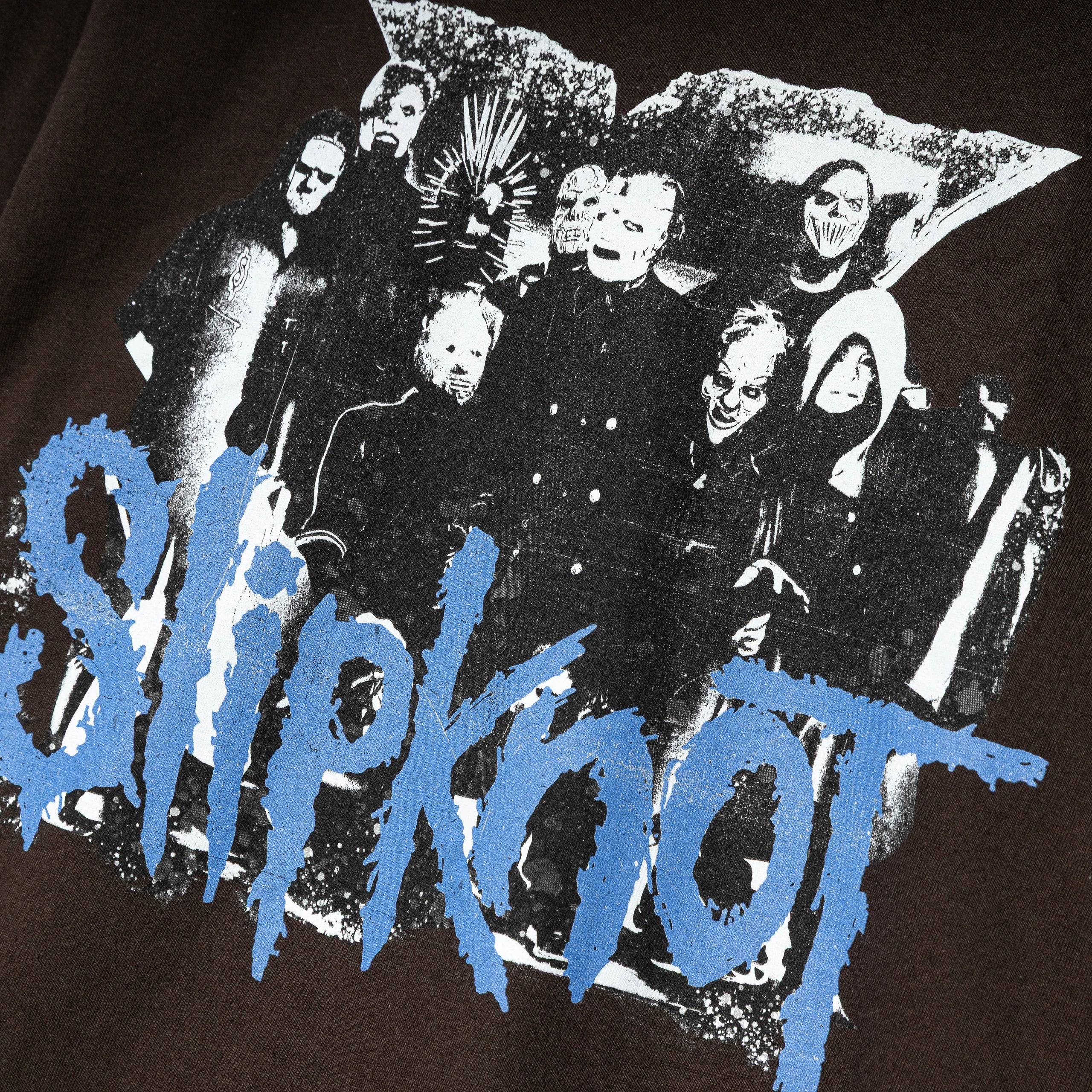 Pleasures x Slipknot Compass L/S Tee | Brown - Image 3