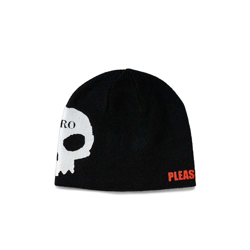 Pleasures x Zero Single Skully | Black