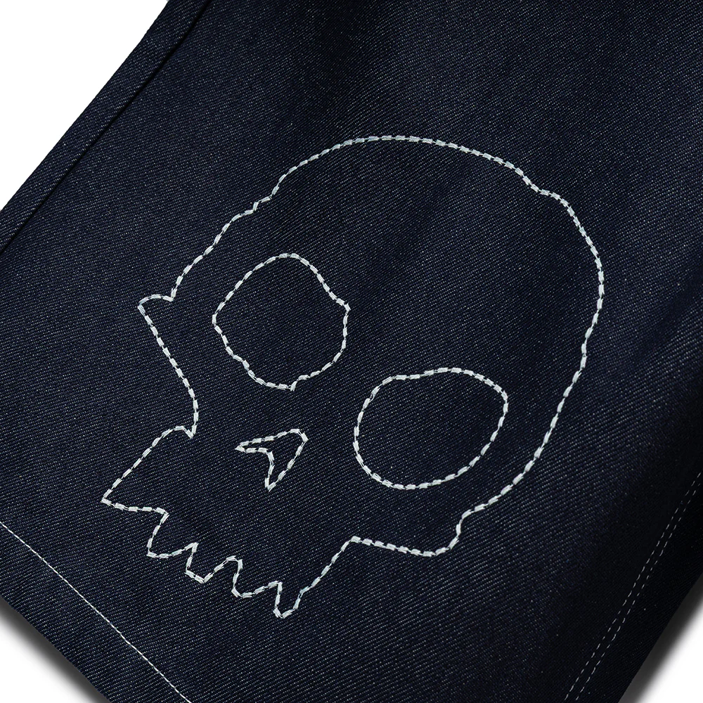 Pleasures x Zero Skull Jorts | Raw - Image 3
