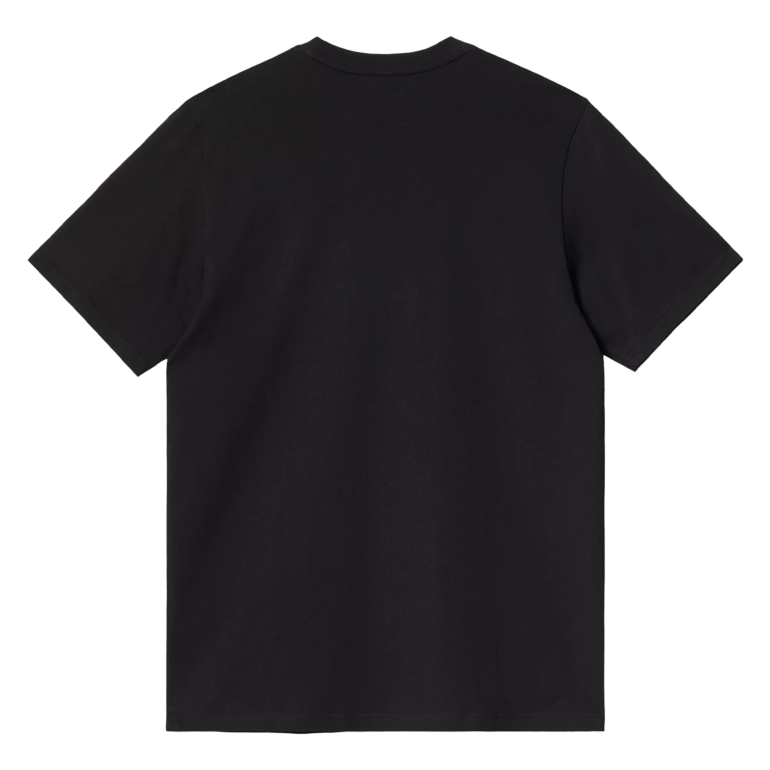 Pocket Heart Tee | Black Black - Image 2