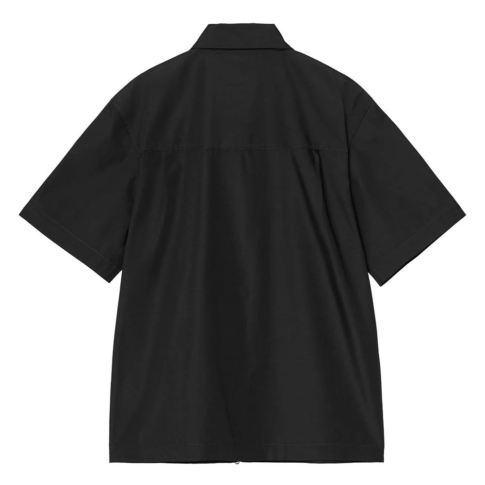 Postal Zip Shirt | Black - Image 2