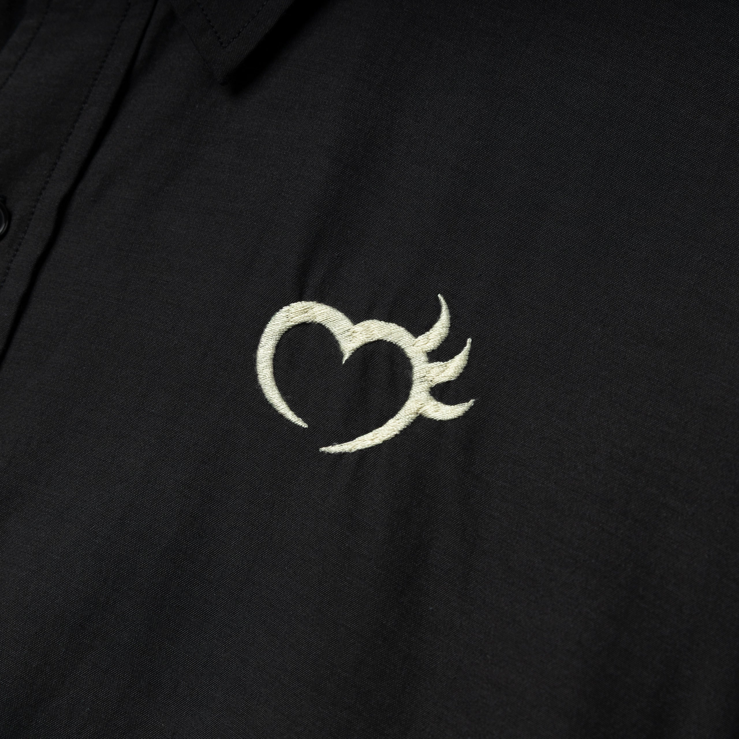 Rayon Shirt | Black - Image 3