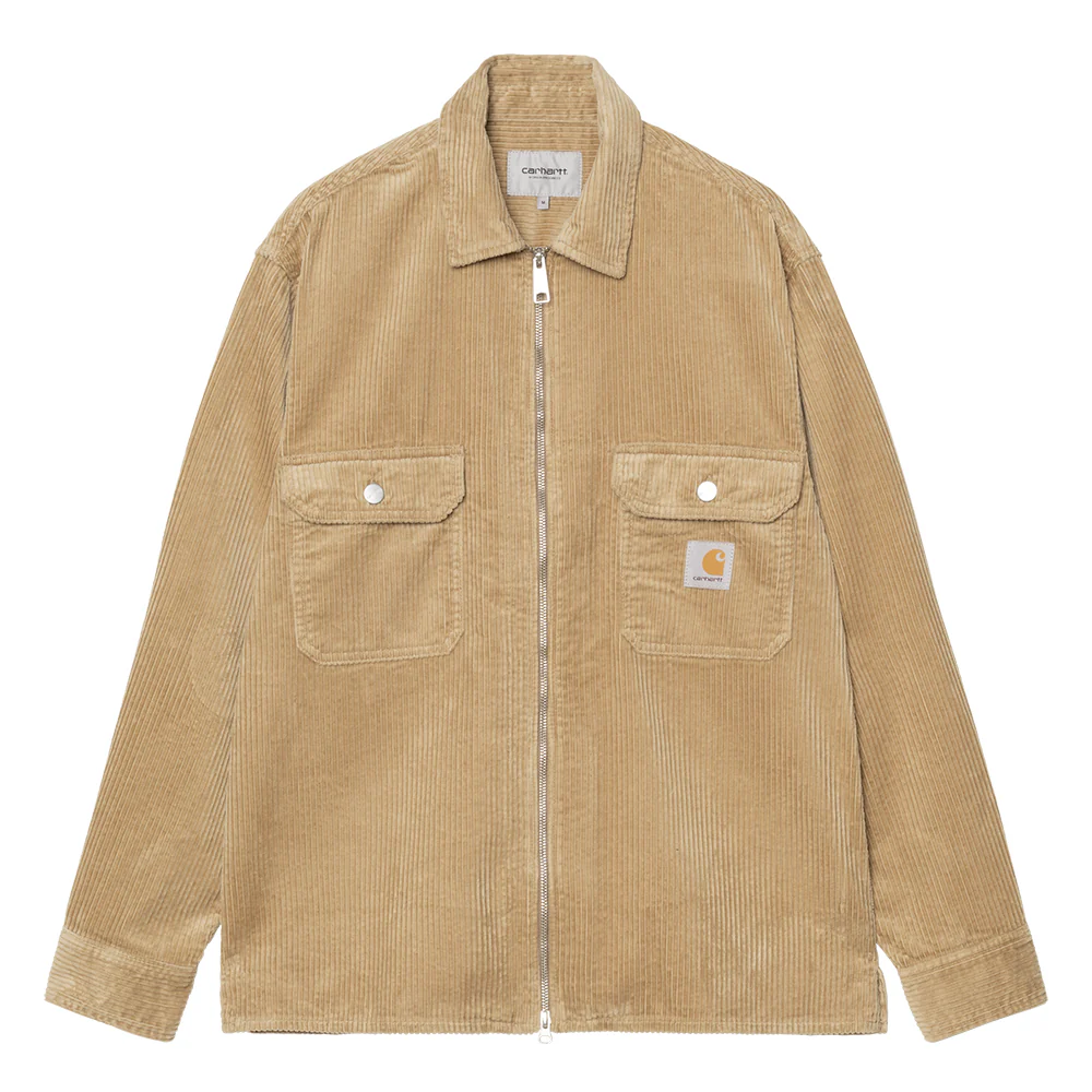 Reynold Shirt Jac | Leather (Rinsed)