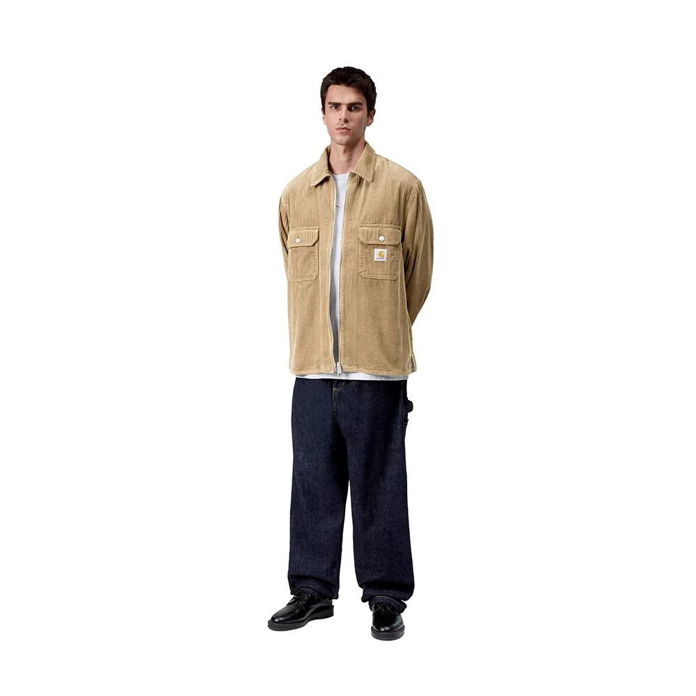 Reynold Shirt Jac | Leather (Rinsed) - Image 8