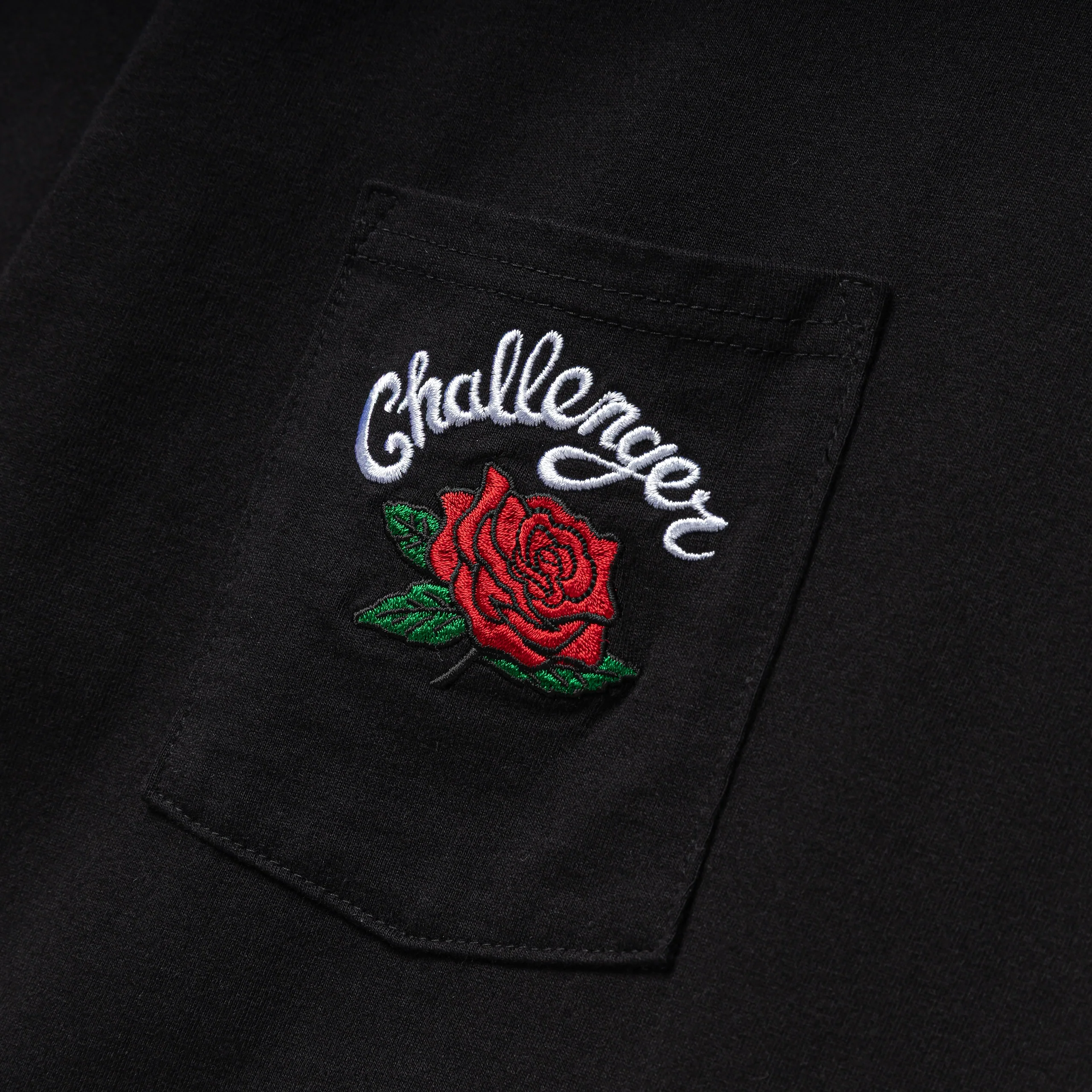 Rose PKT Tee | Black - Image 3