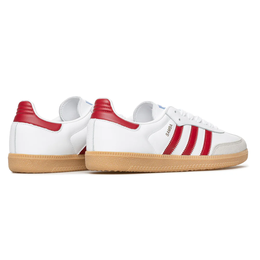 Samba OG | White Burgundy - Image 3