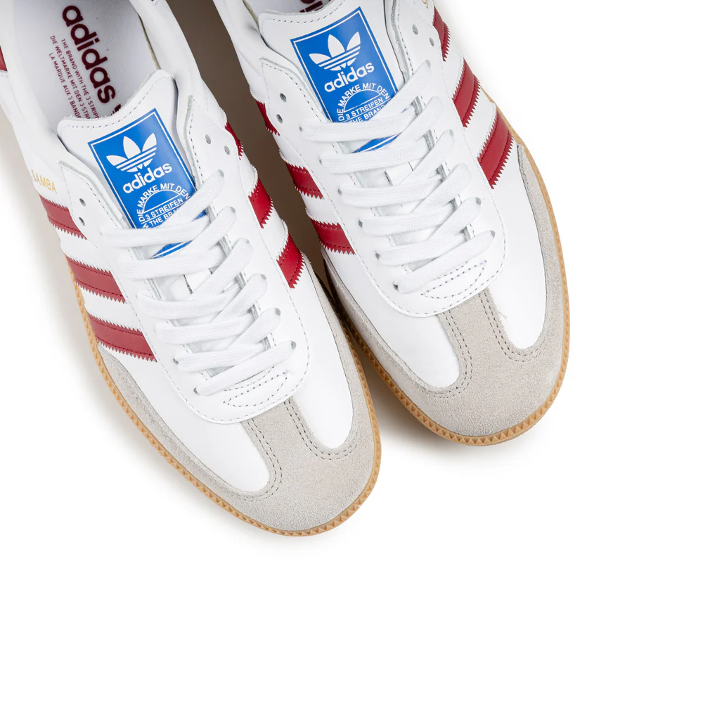 Samba OG | White Burgundy - Image 5