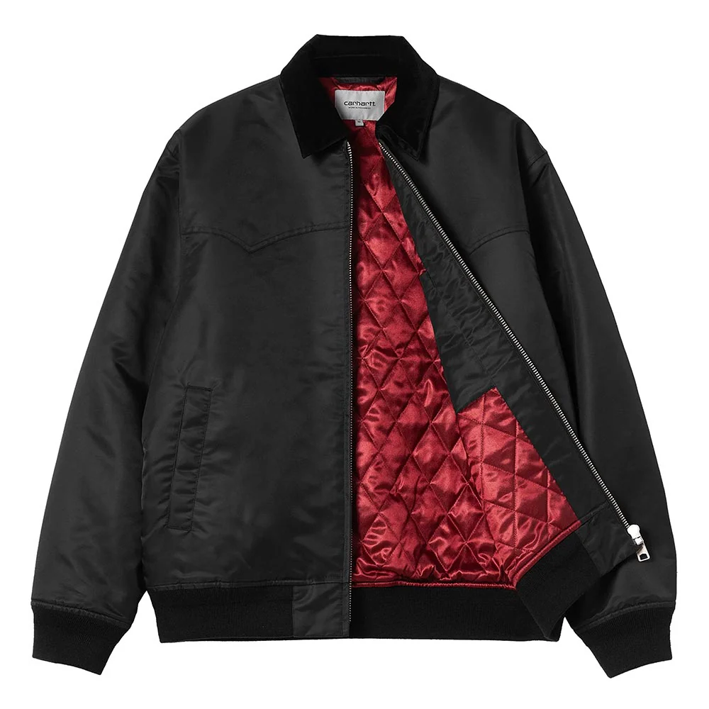 Santa Fe Alumni Jacket | Black Scarlet - Image 3