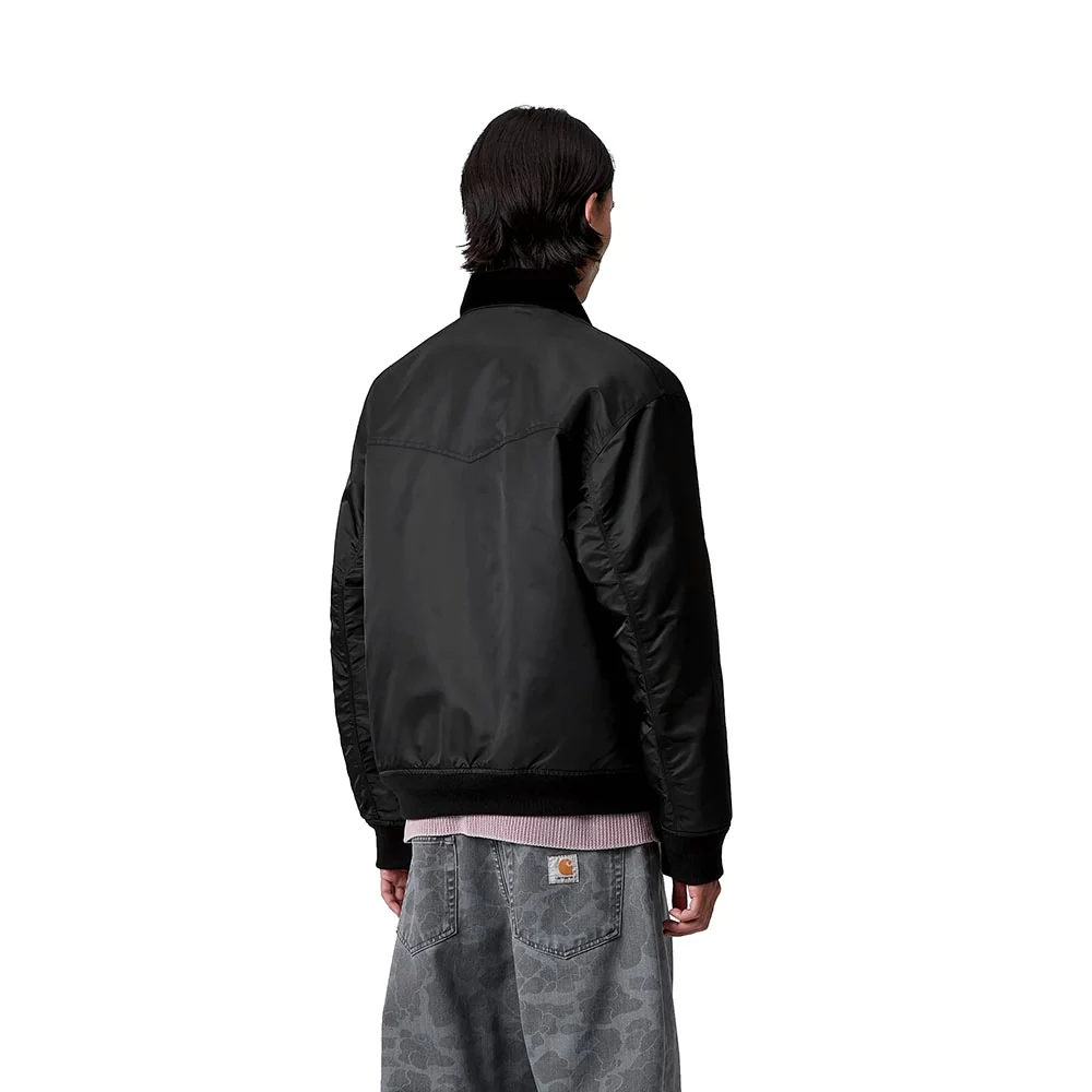 Santa Fe Alumni Jacket | Black Scarlet - Image 5