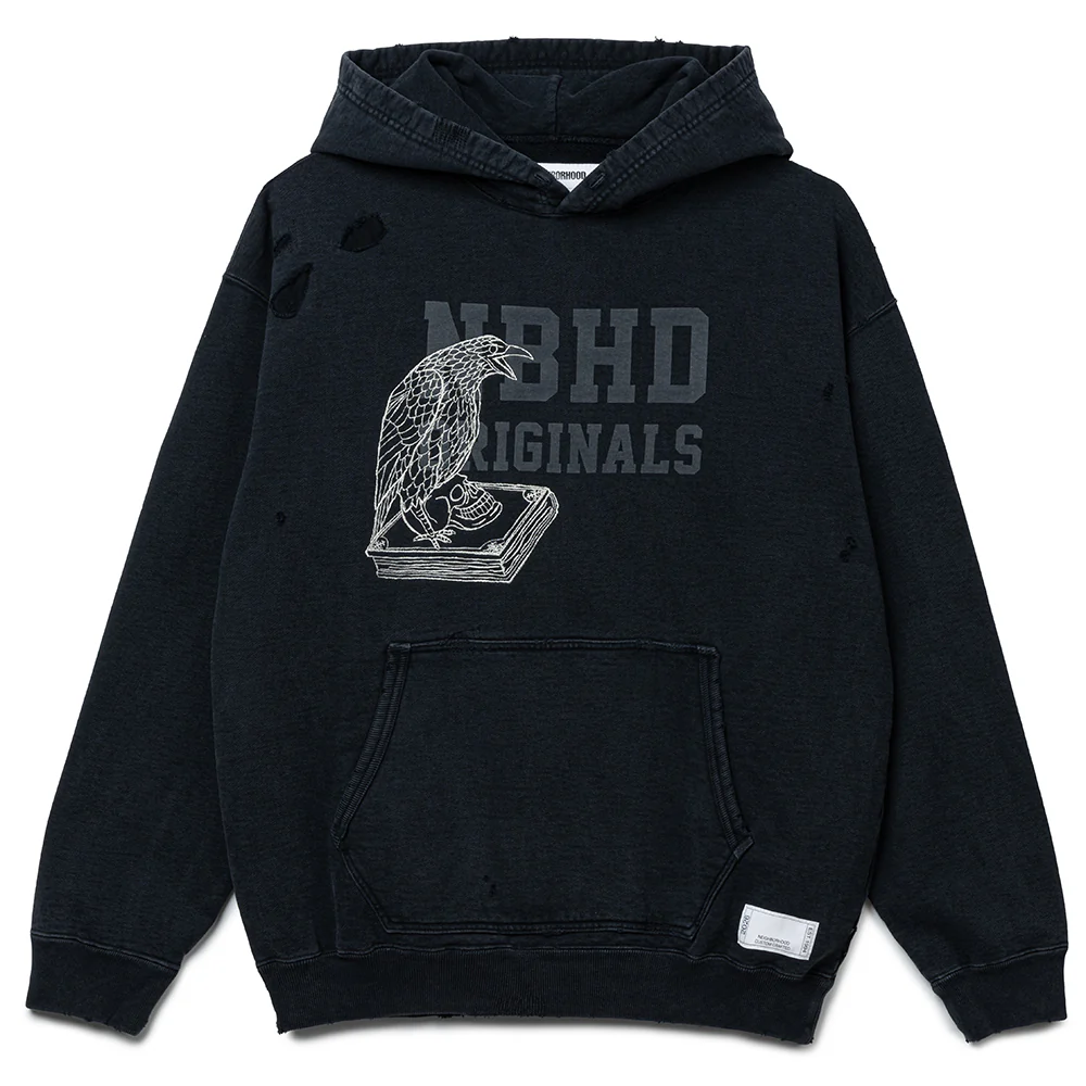 Savage L/S Sweat Hoodie | Black
