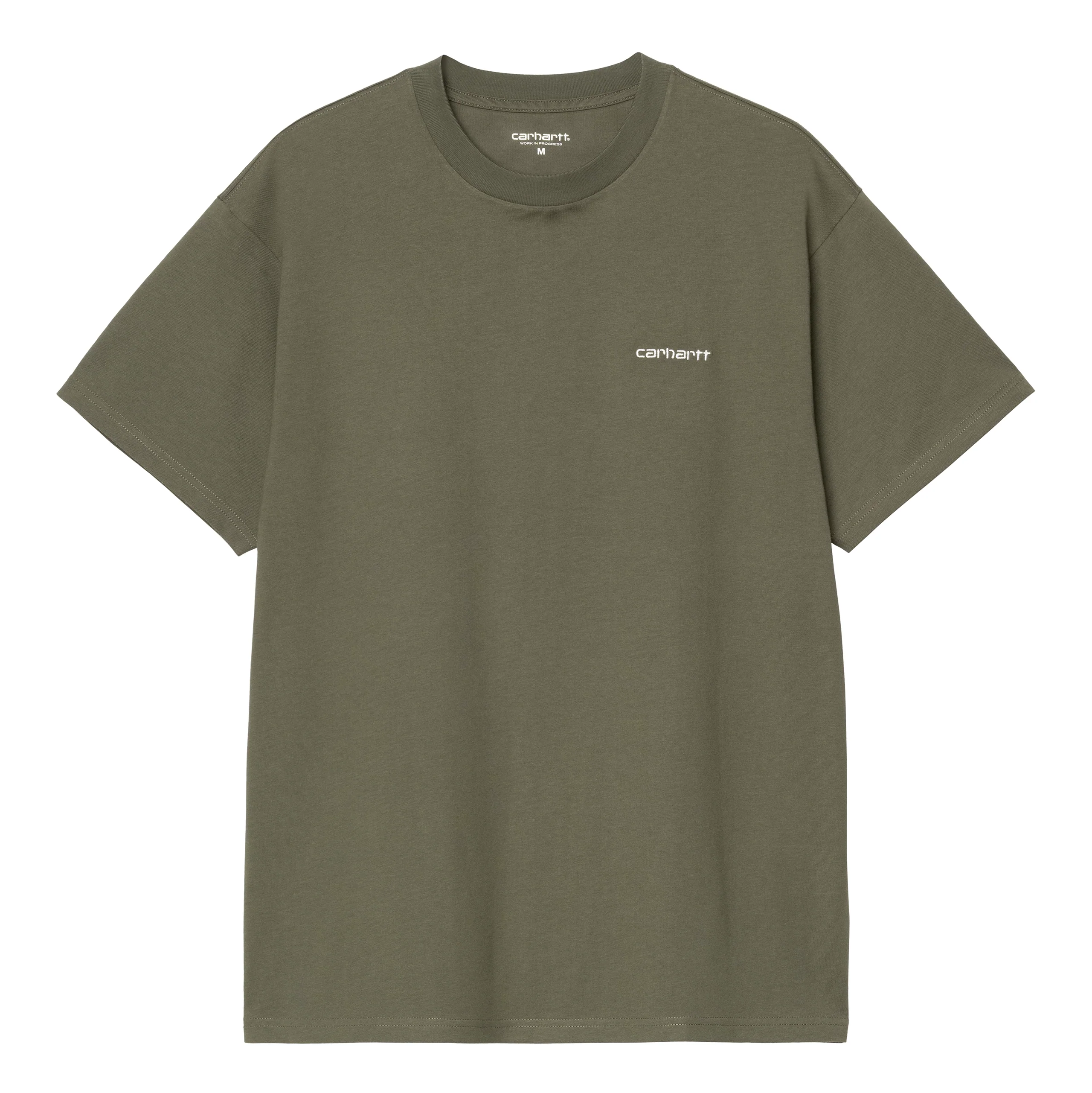 Script Embroidery Tee | Leaf