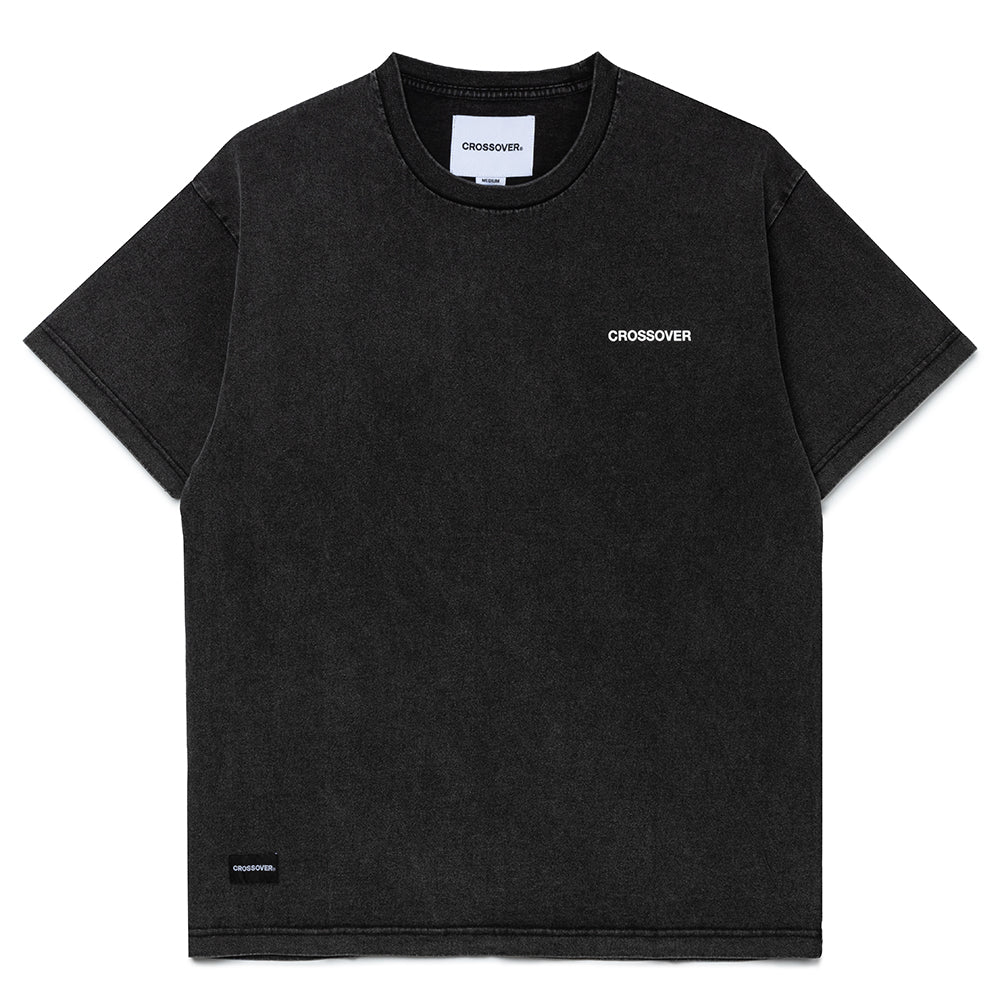 Seasonal Graphic Charles Tee | Black Fade - Image 2