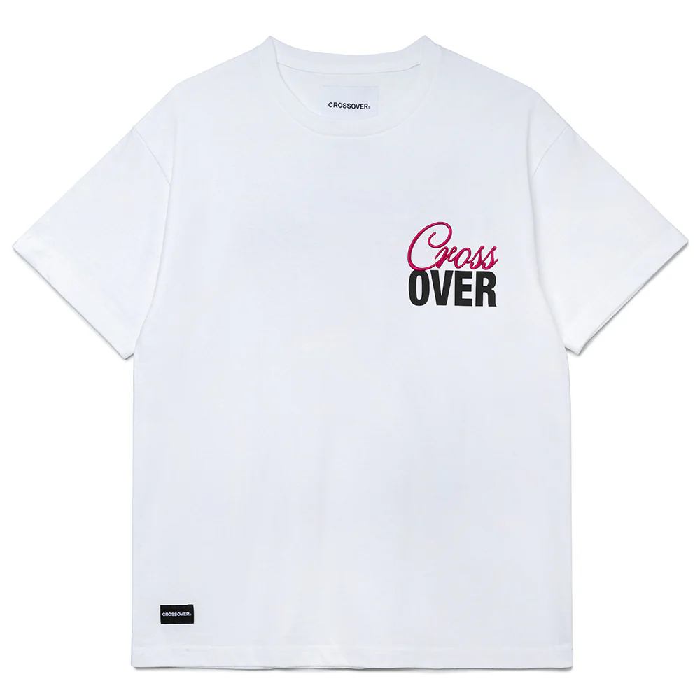 Seasonal Graphic Cursive Tee | White - Image 2