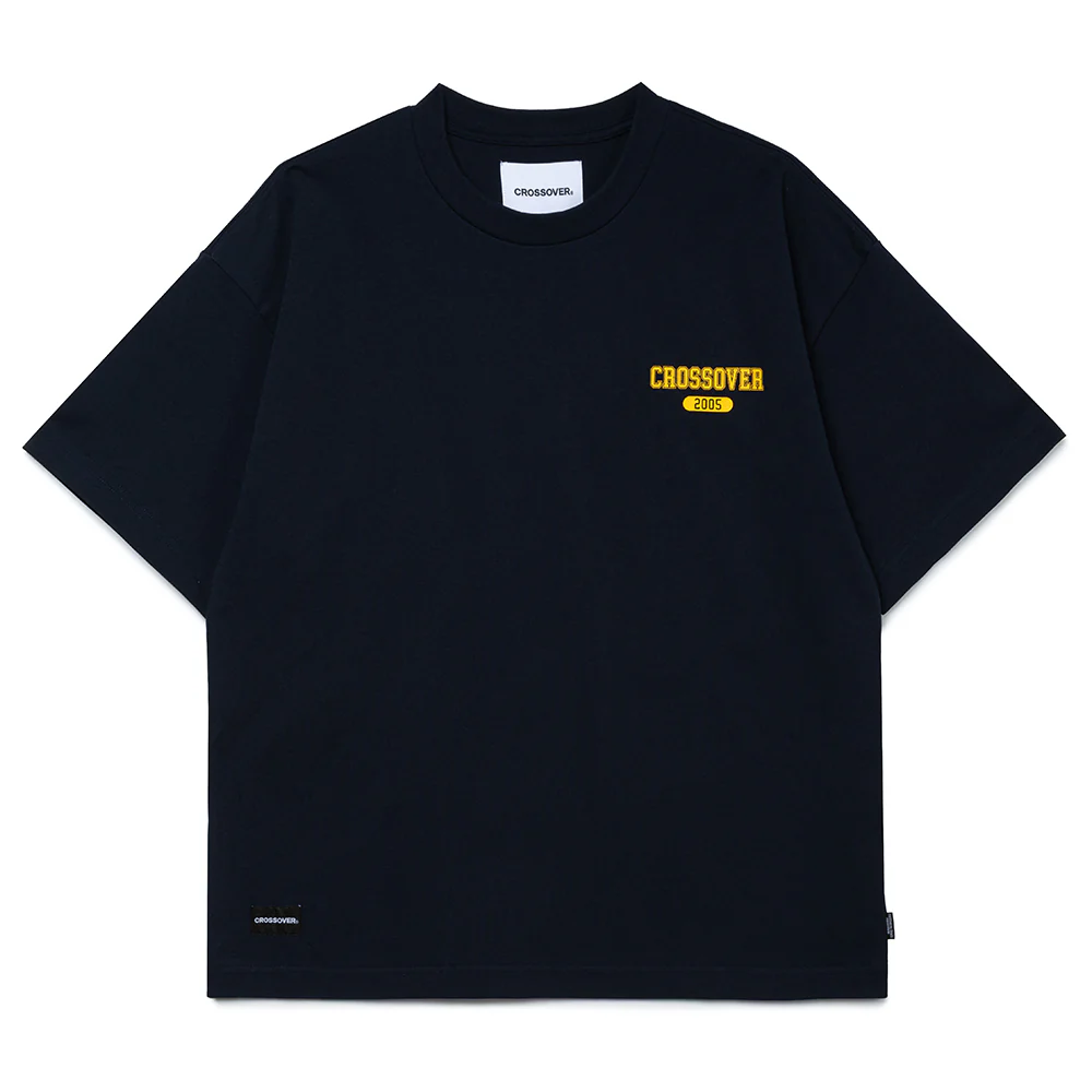 Seasonal Graphic Panther Varsity Tee | Navy - Image 2