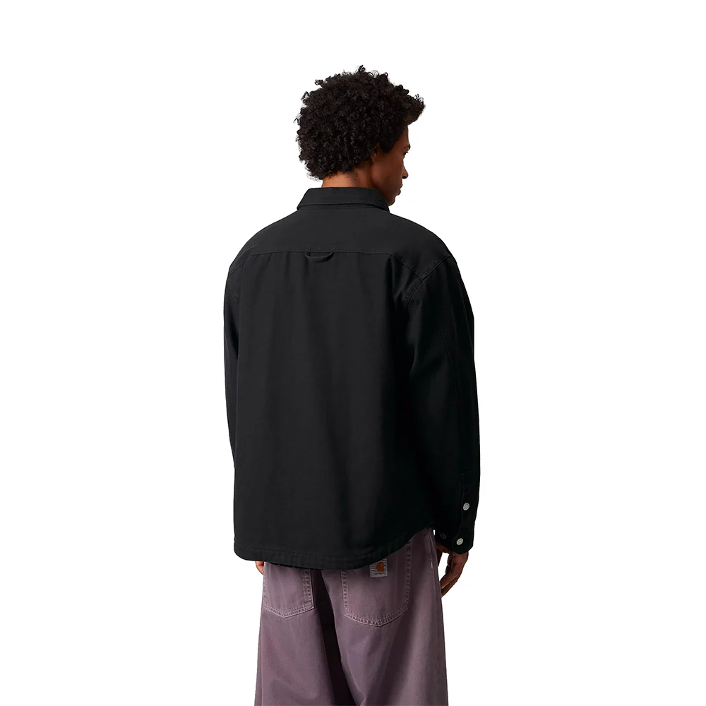 Selby Shirt Jac | Black - Image 4