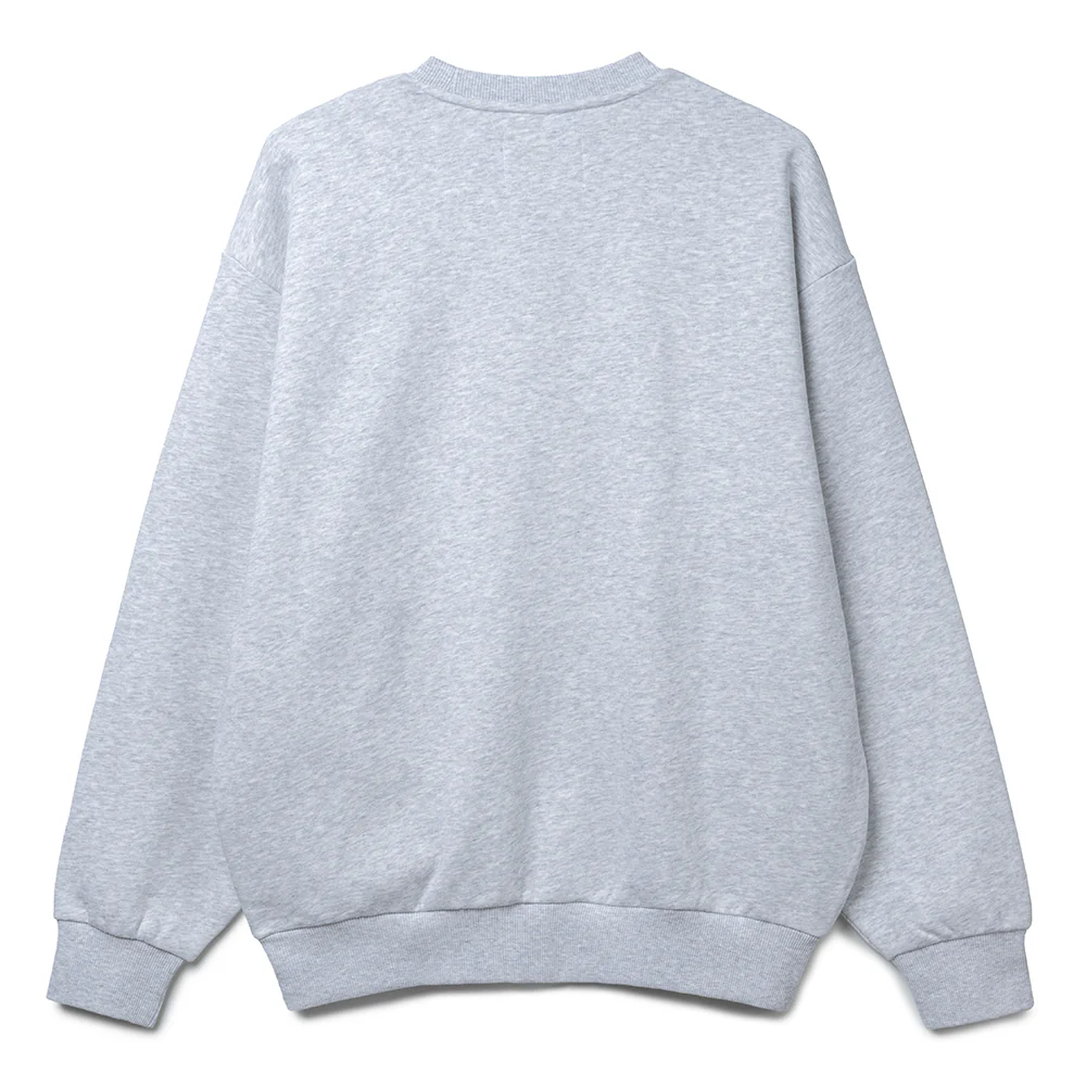 Signature Core Box Logo Crewneck Sweater | Grey - Image 2