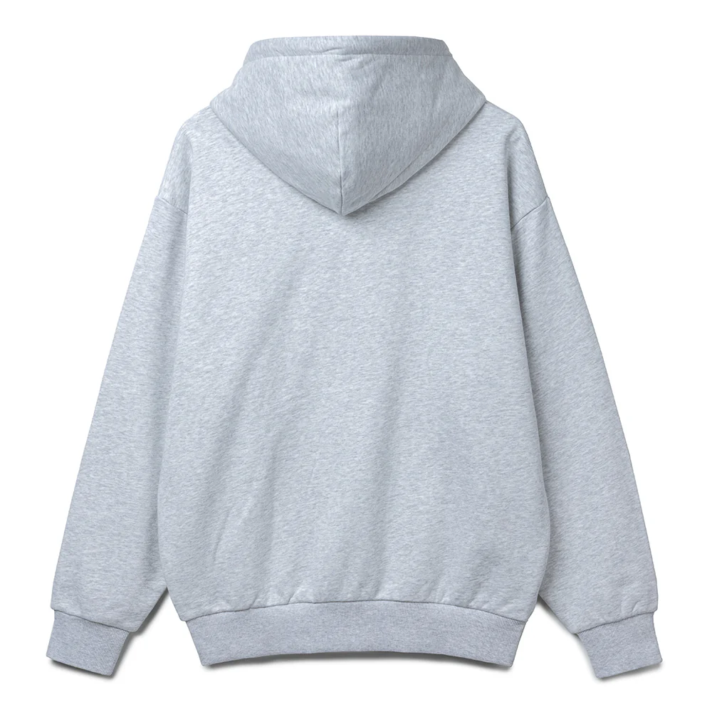 Signature Core Box Logo Pullover Hoodie | Grey - Image 2