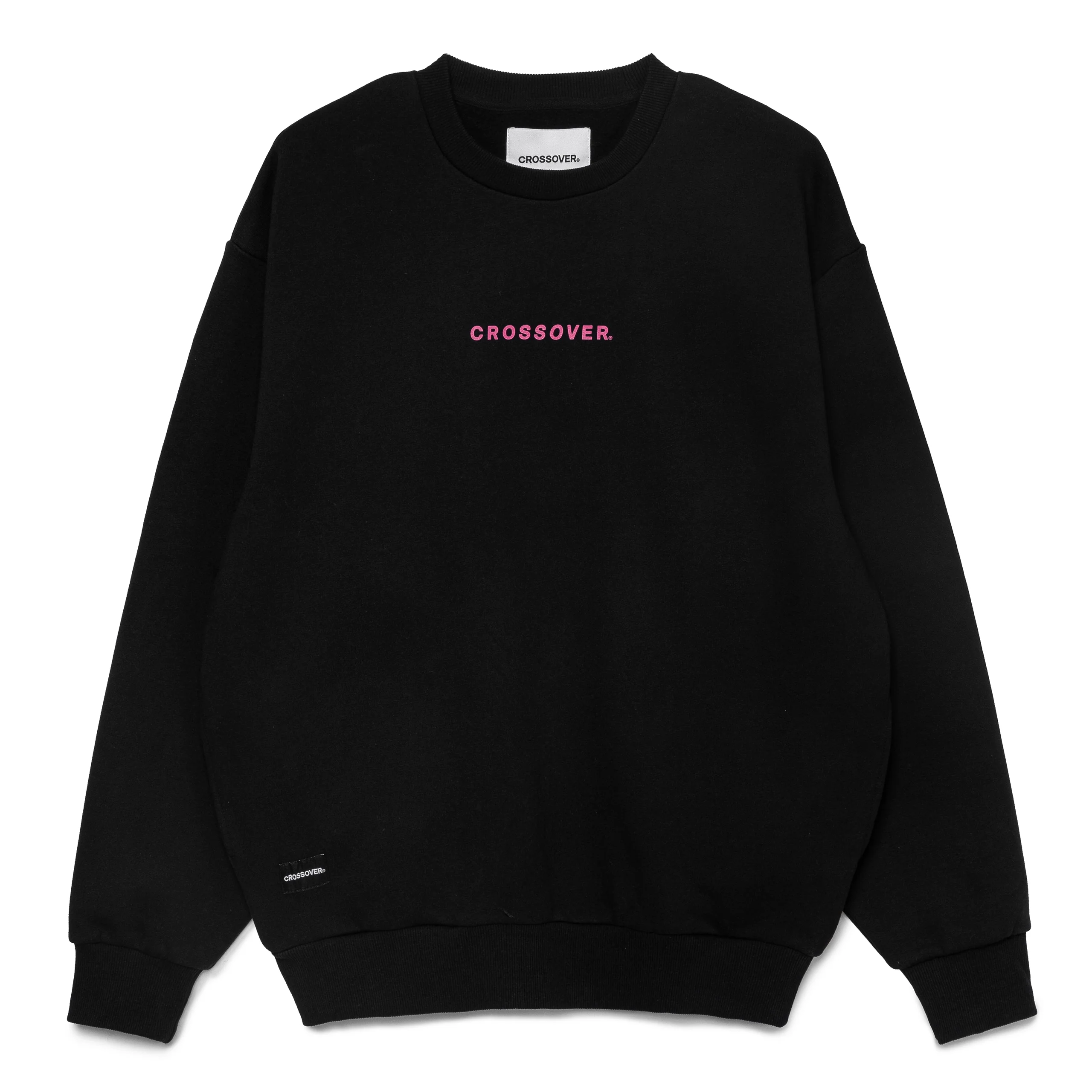 Signature Space Logo Crewneck Sweater | Black