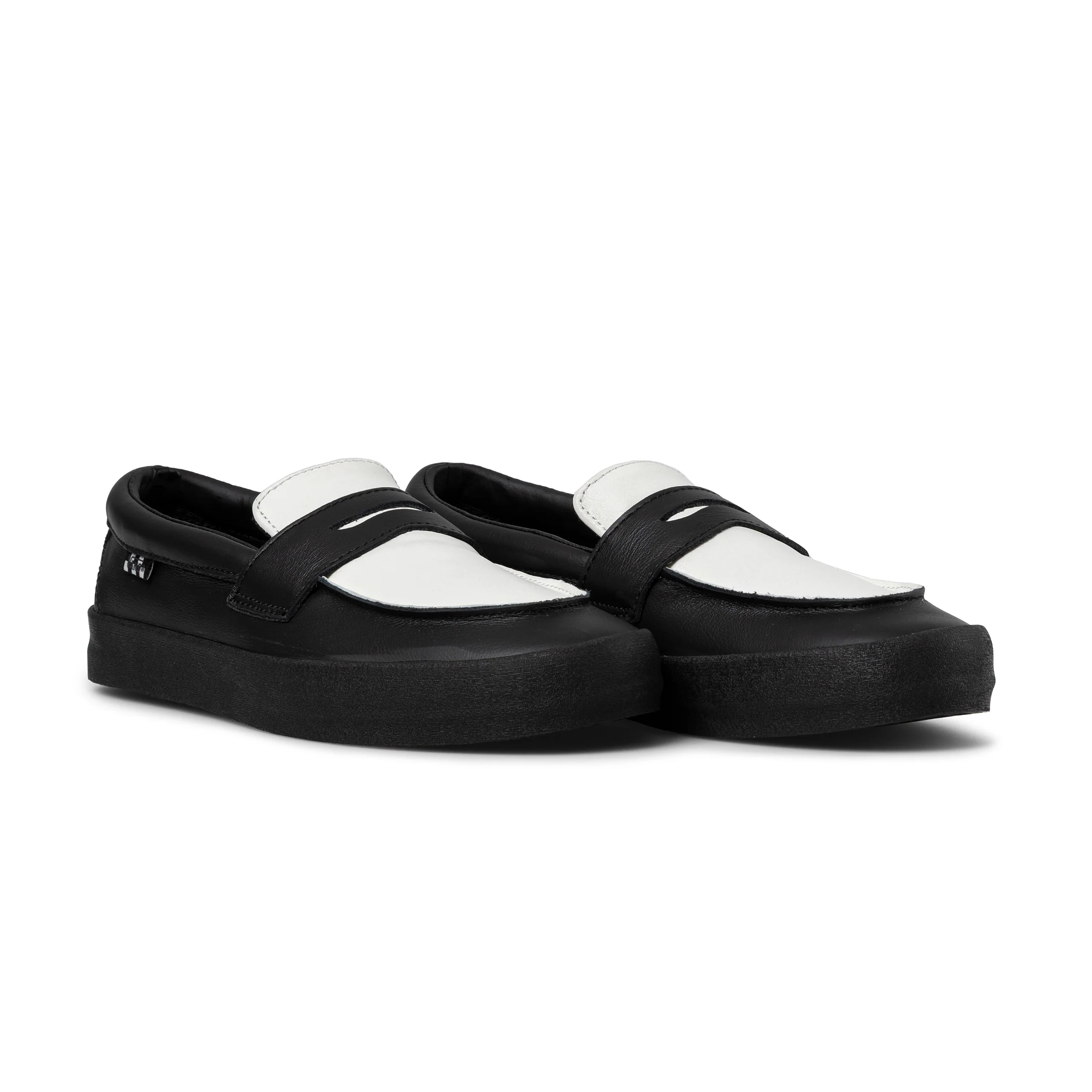 Skate Loafer | Black White - Image 2