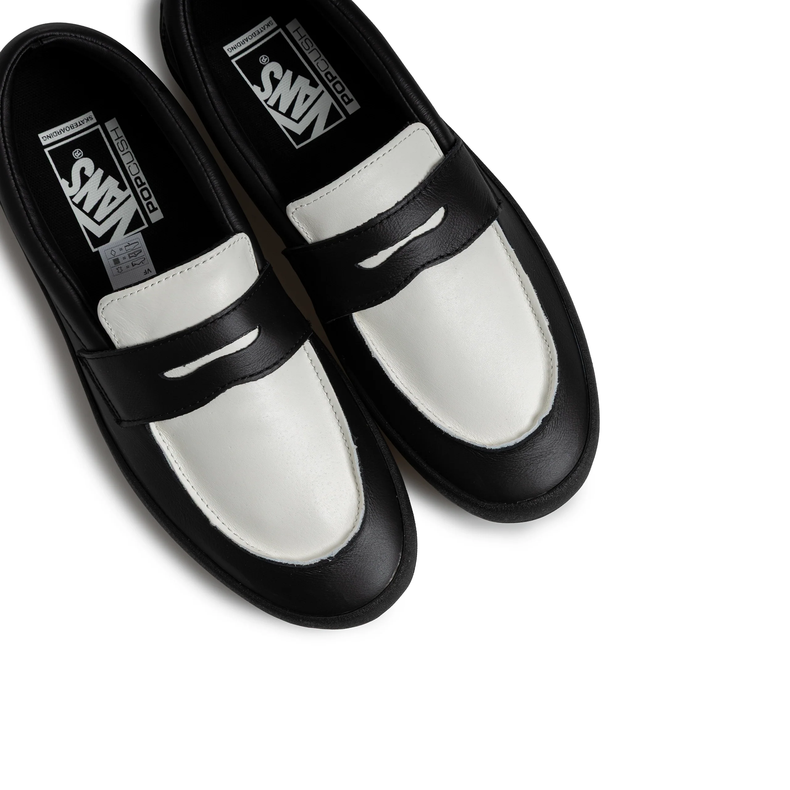 Skate Loafer | Black White - Image 5