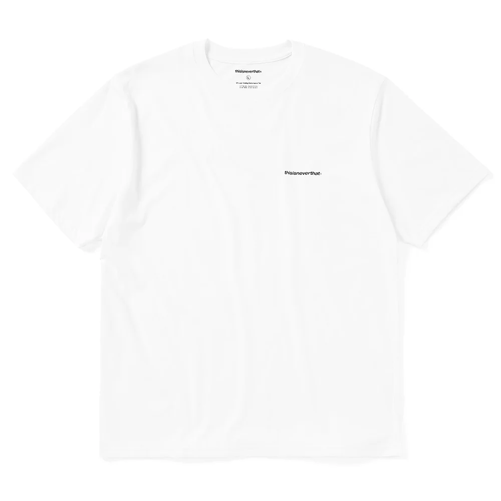 SP-Logo Cooling Performance Tee | White/Black - Image 2