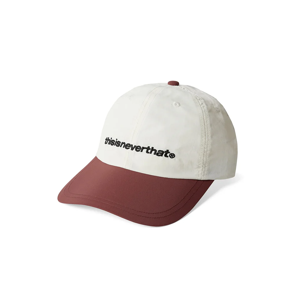 SP-Logo Nylon Cap | Ivory Burgundy - Image 2