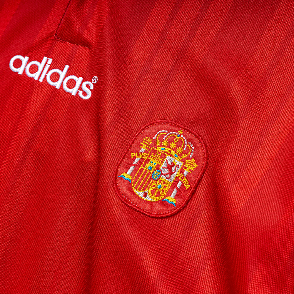 Spain 1994 Home Jersey | Collegiate Red - Image 3
