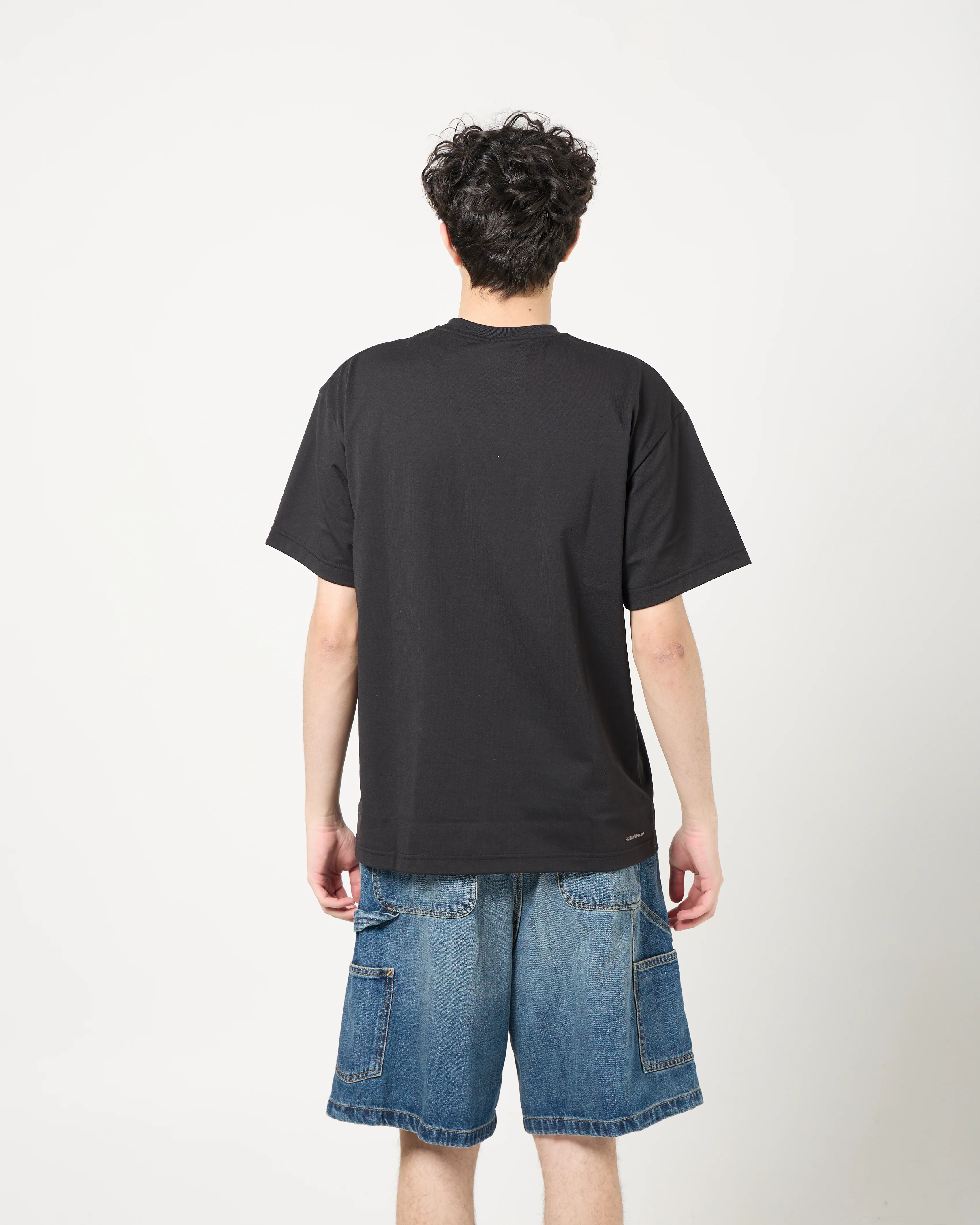 Speed Camo Box Logo Tee | Black - Image 5