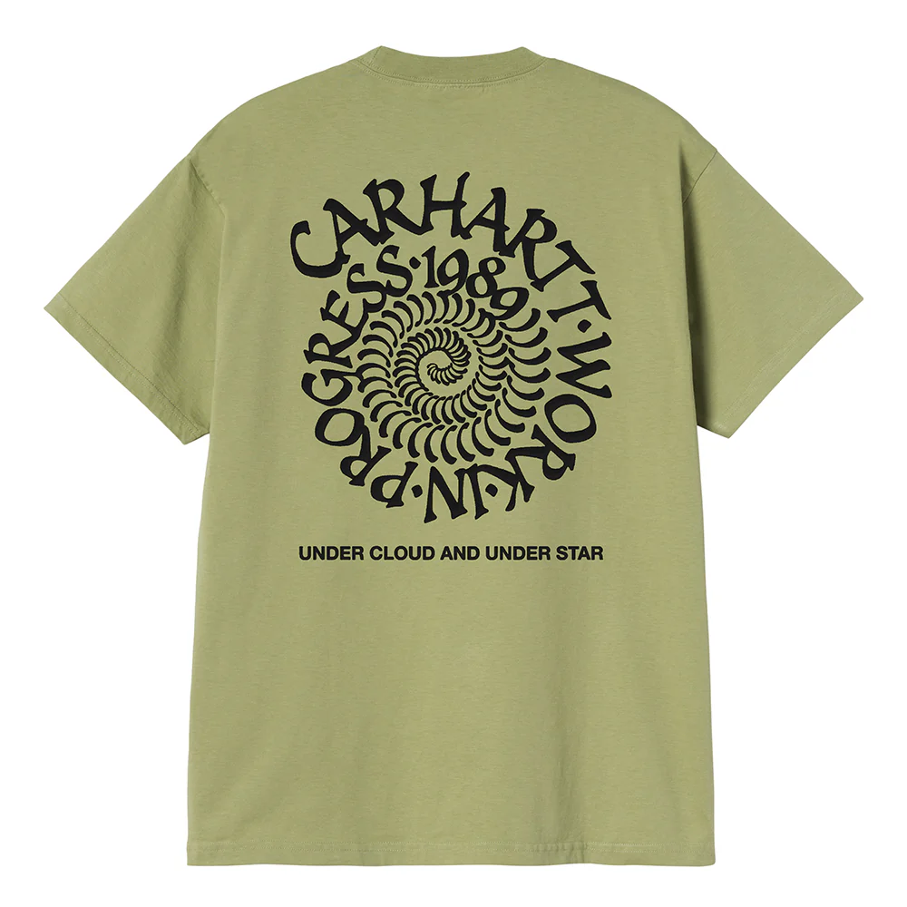 Spirals Tee | Gentle Green