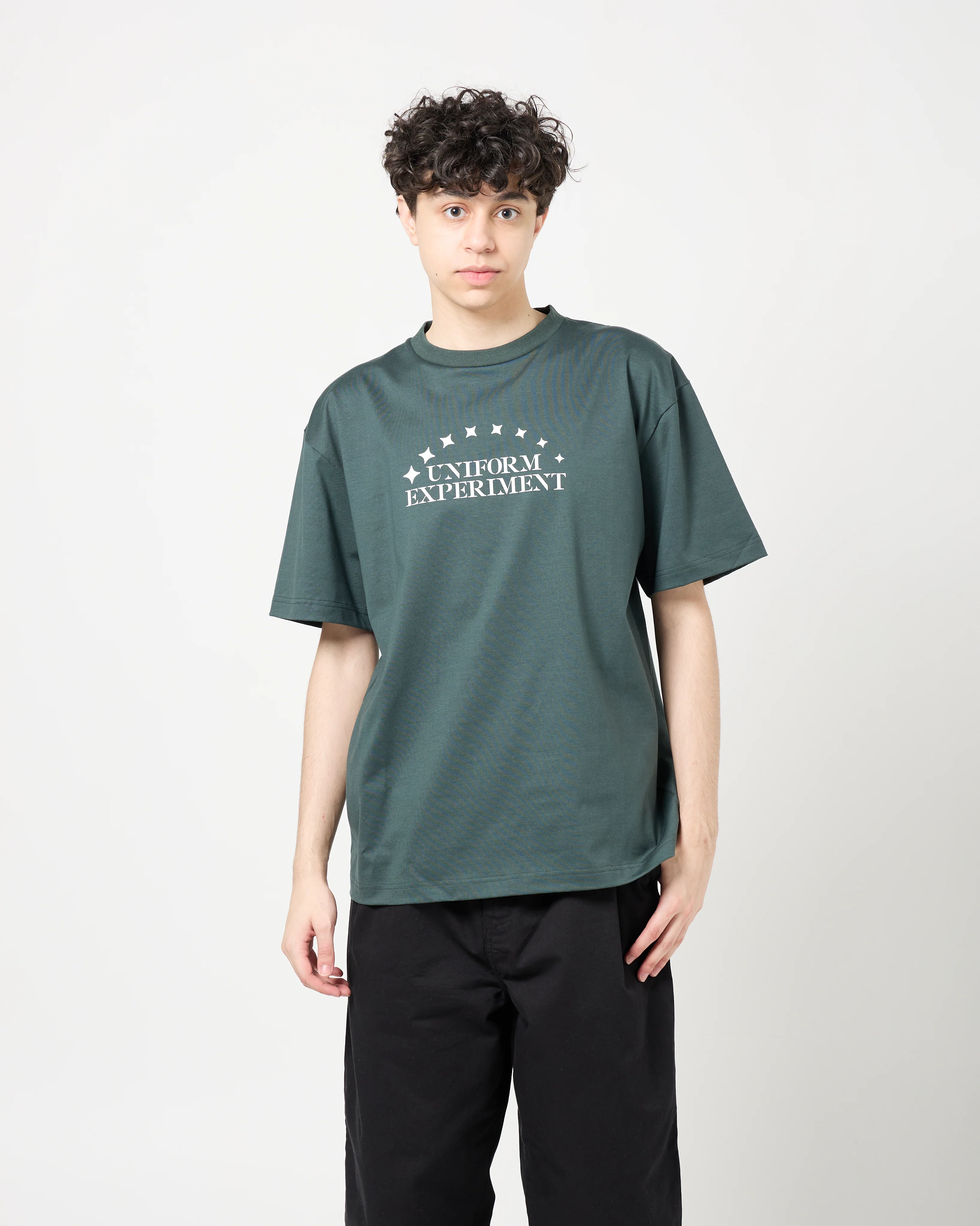 Stencil Logo Tee | Green - Image 4