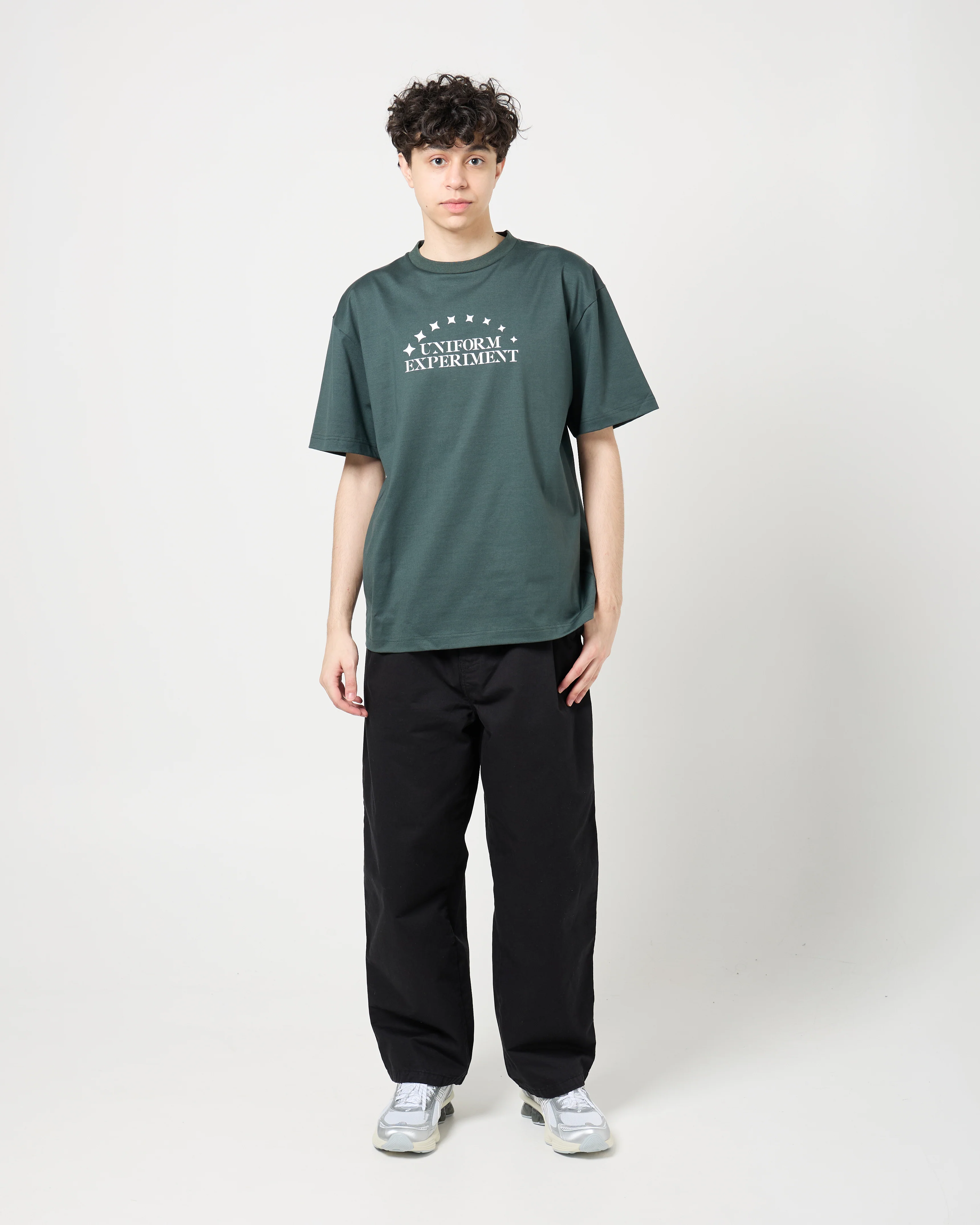 Stencil Logo Tee | Green - Image 7