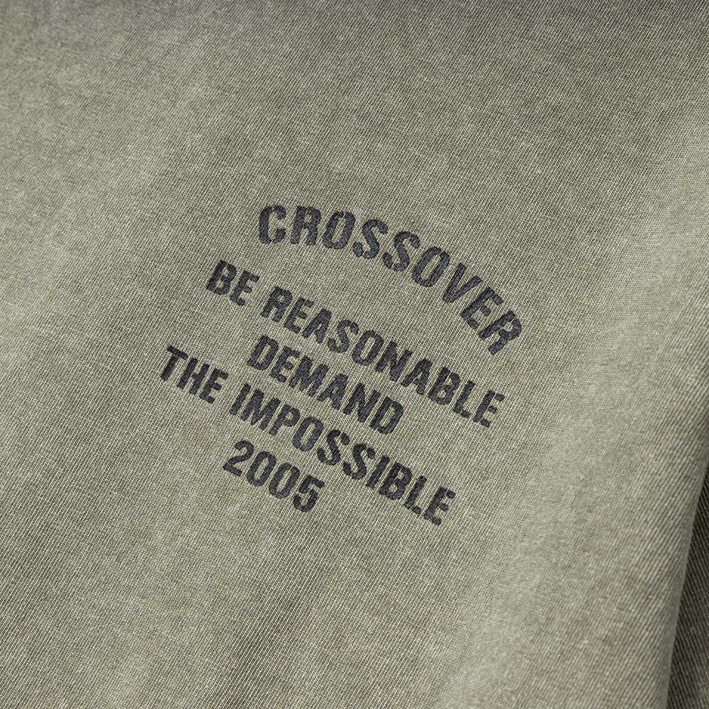 Stencil Military Demand Division Tee | Green Fade - Image 3