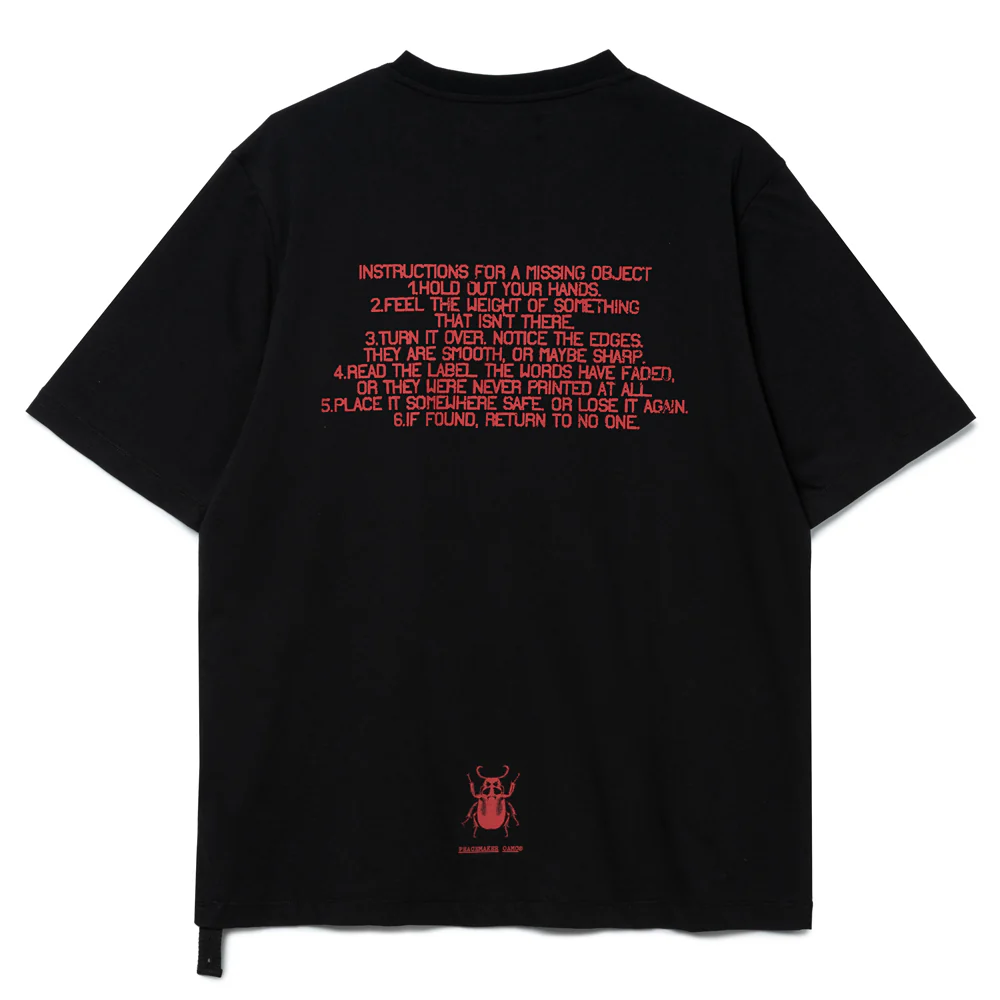 Stencil Regular Tee | Black - Image 2