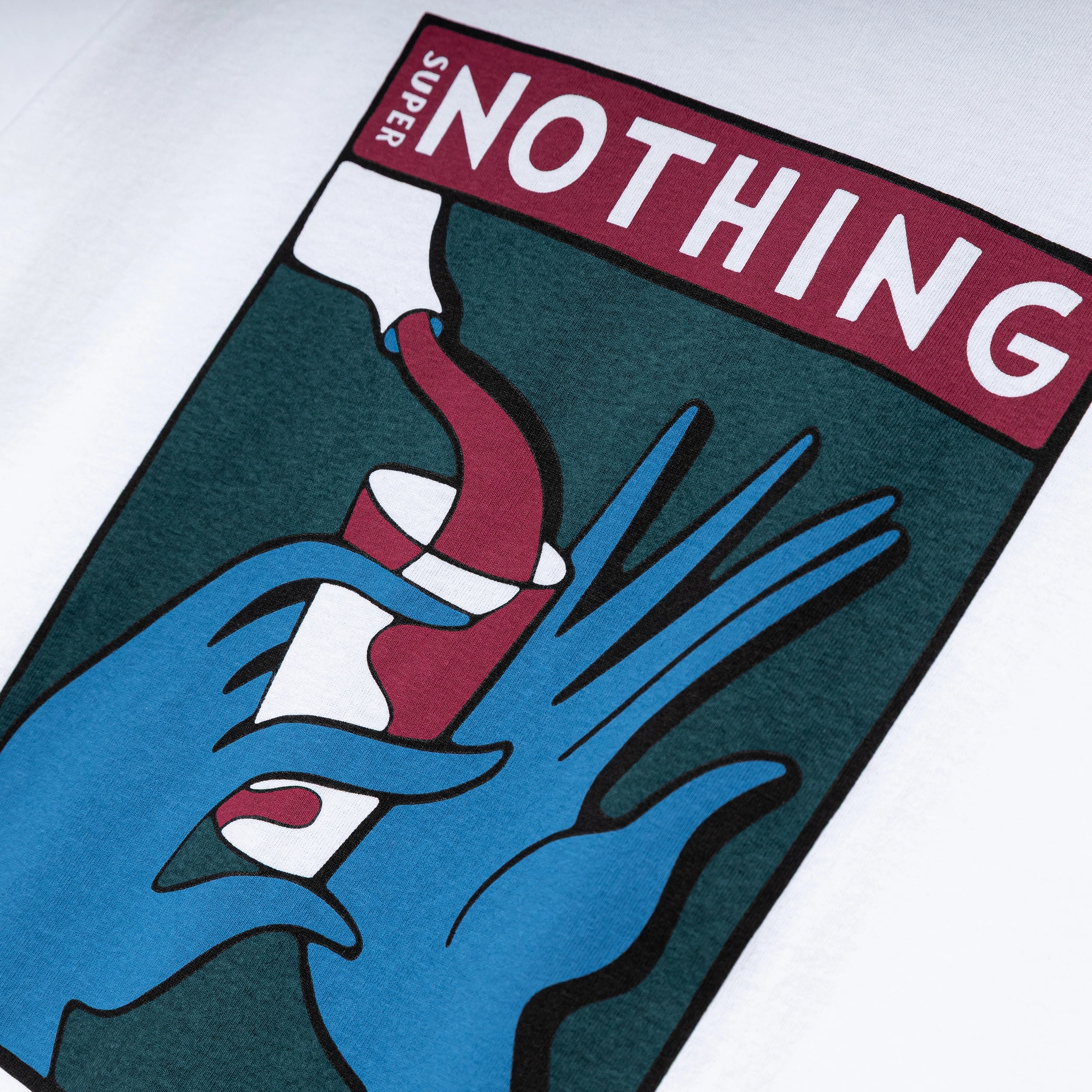 Super Nothing Tee | White - Image 3