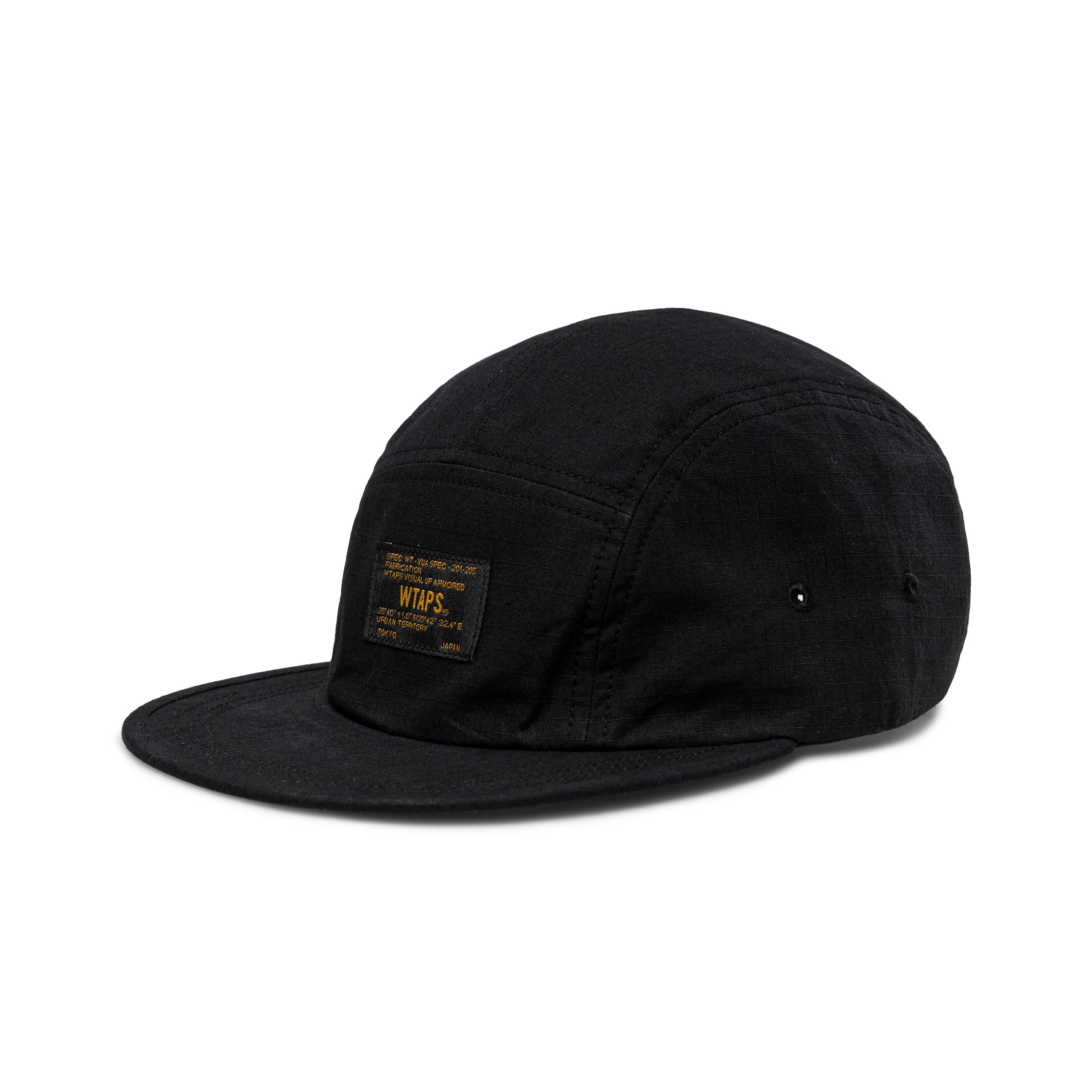 T-5 03 / Cap / Cotton. Ripstop | Black - Image 2