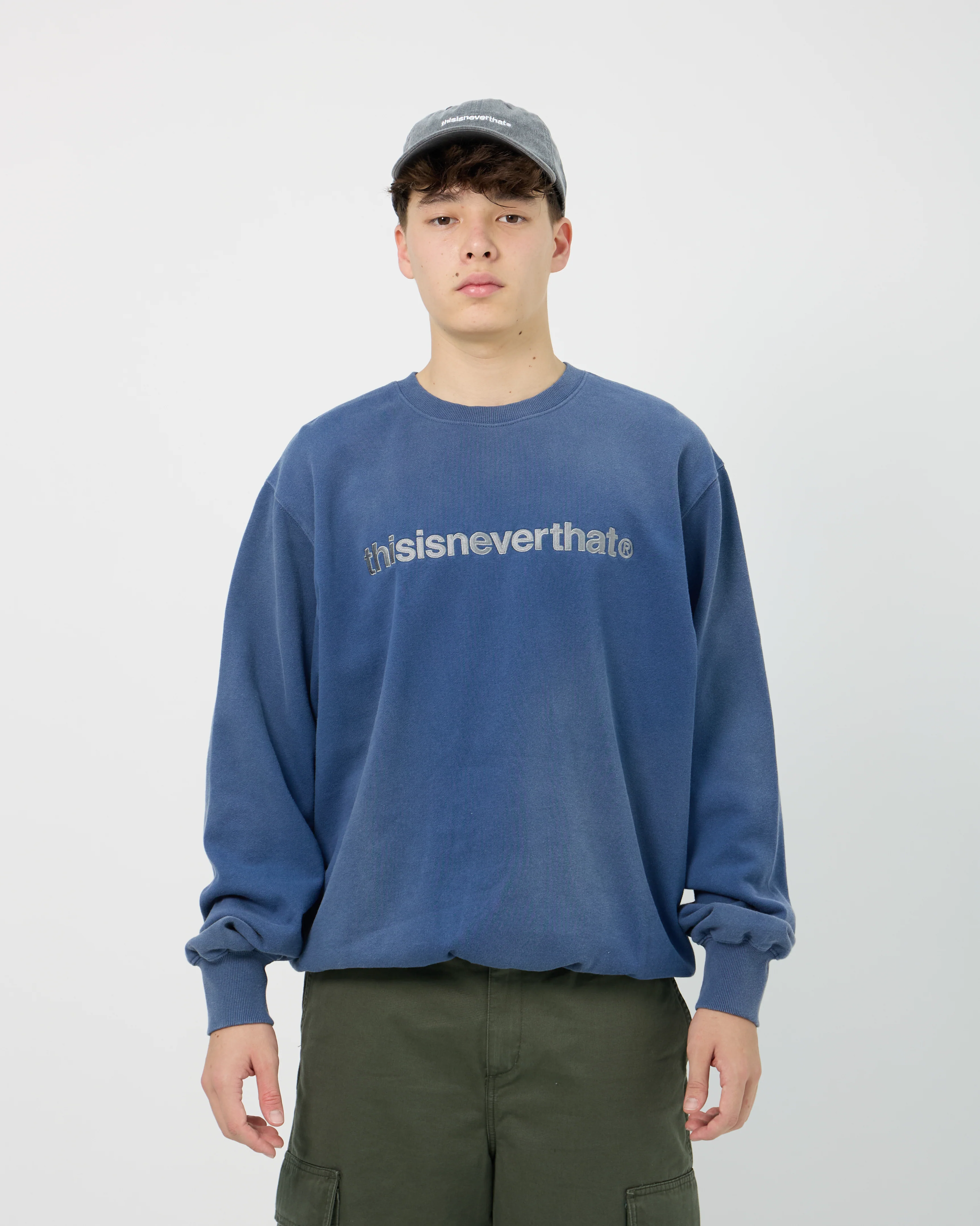 T-Logo Crewneck | Warm Blue - Image 4