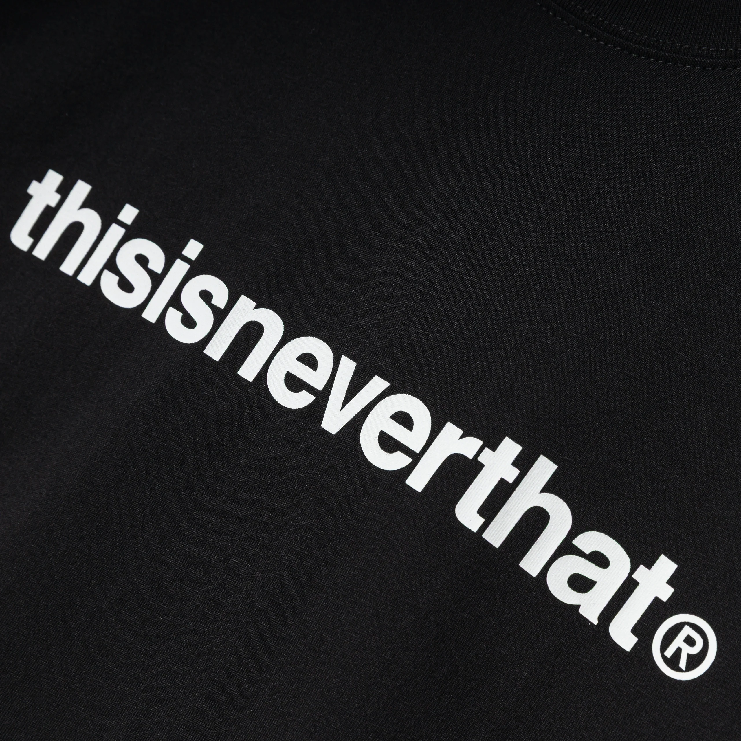 T-Logo Tee | Black - Image 3
