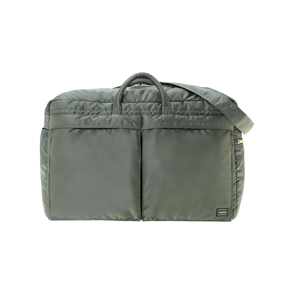 Tanker Duffle Bag (L) | Black | Sage Green