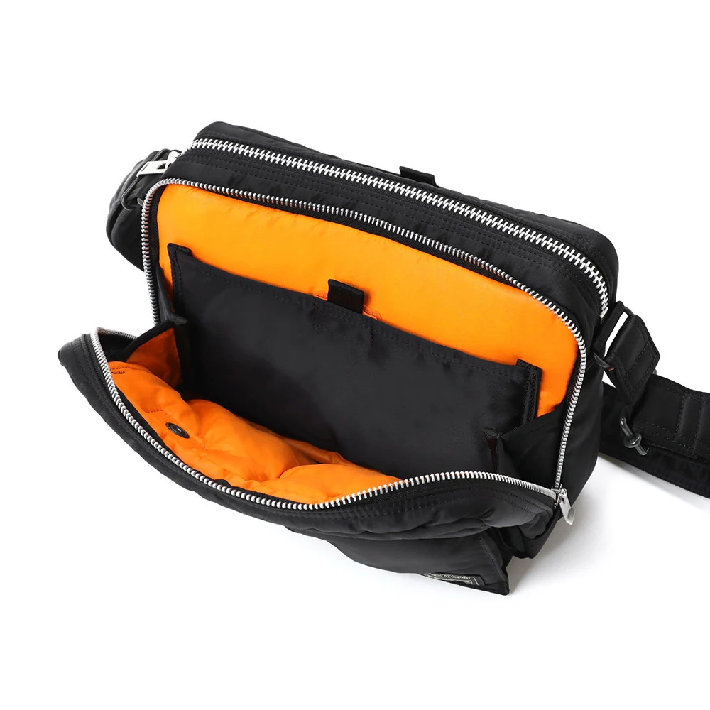 Tanker Sling Bag W Zip | Black - Image 3
