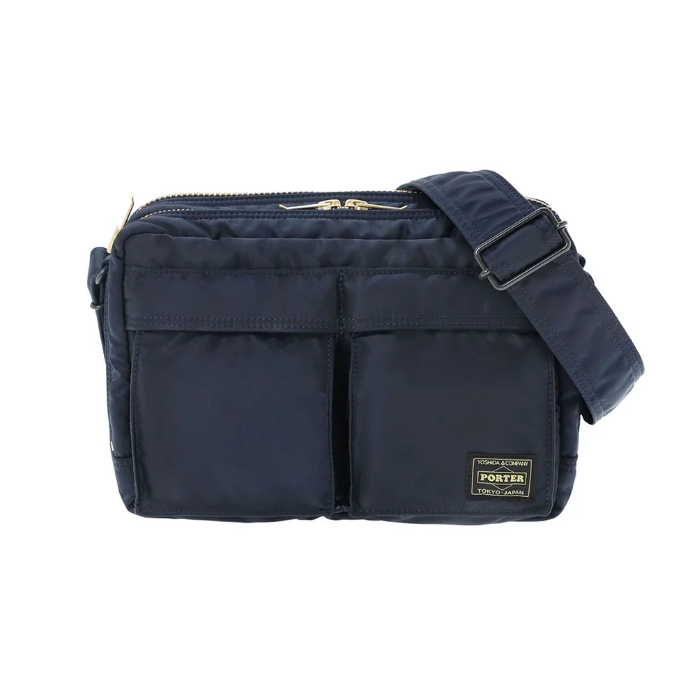 Tanker Sling Bag W Zip | Iron Blue