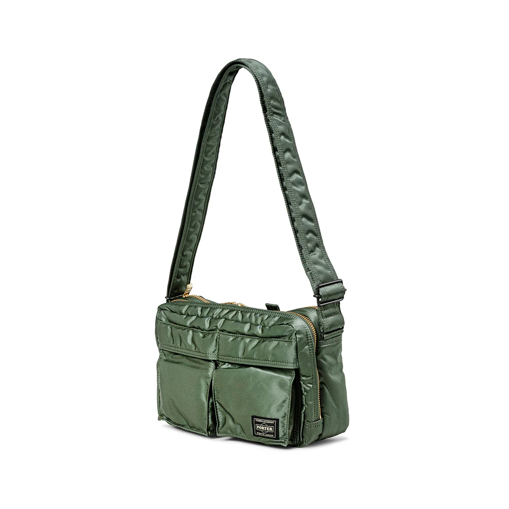 Tanker Sling Bag W Zip | Sage Green - Image 2